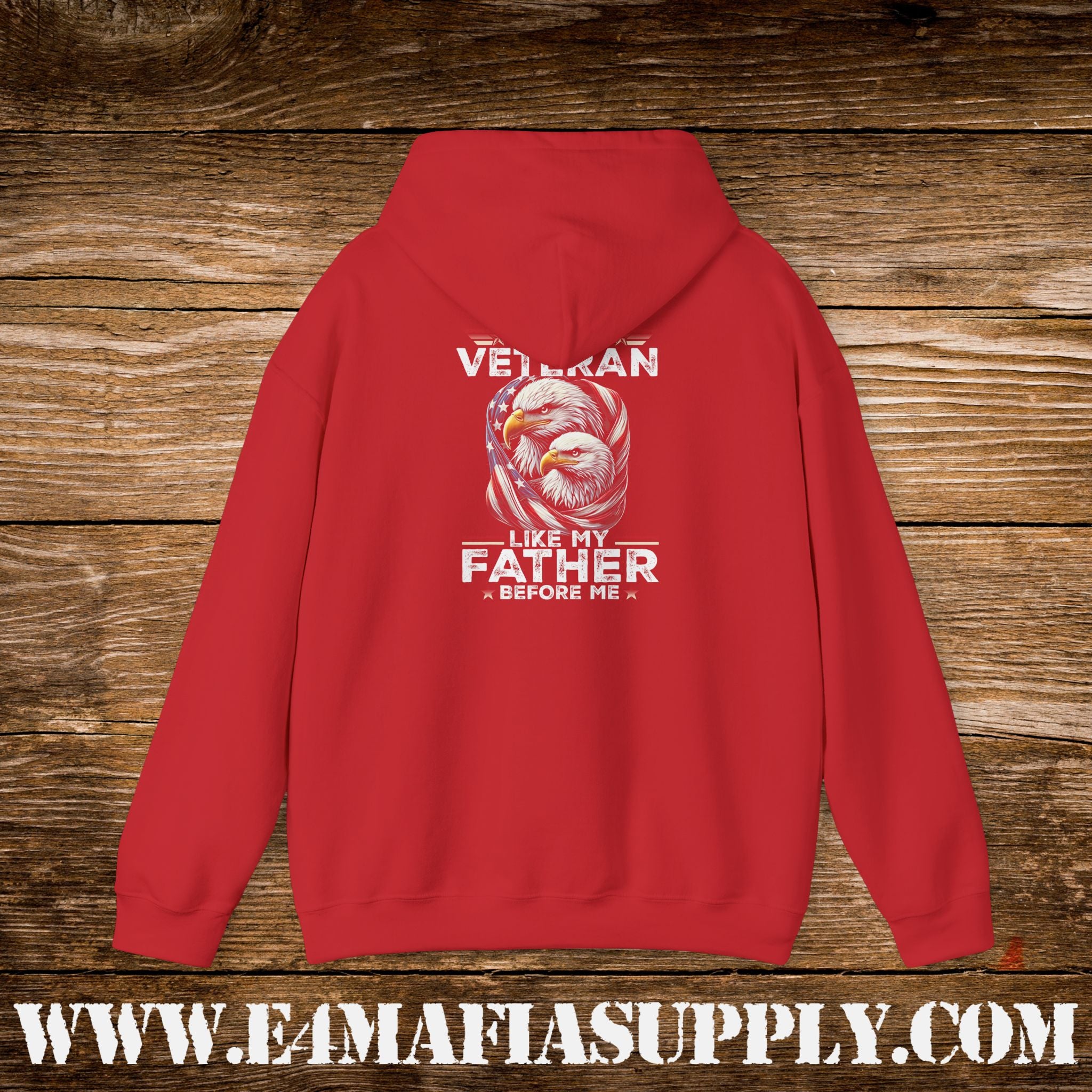 I Am a Veteran Like My Father Before Me Hoodie