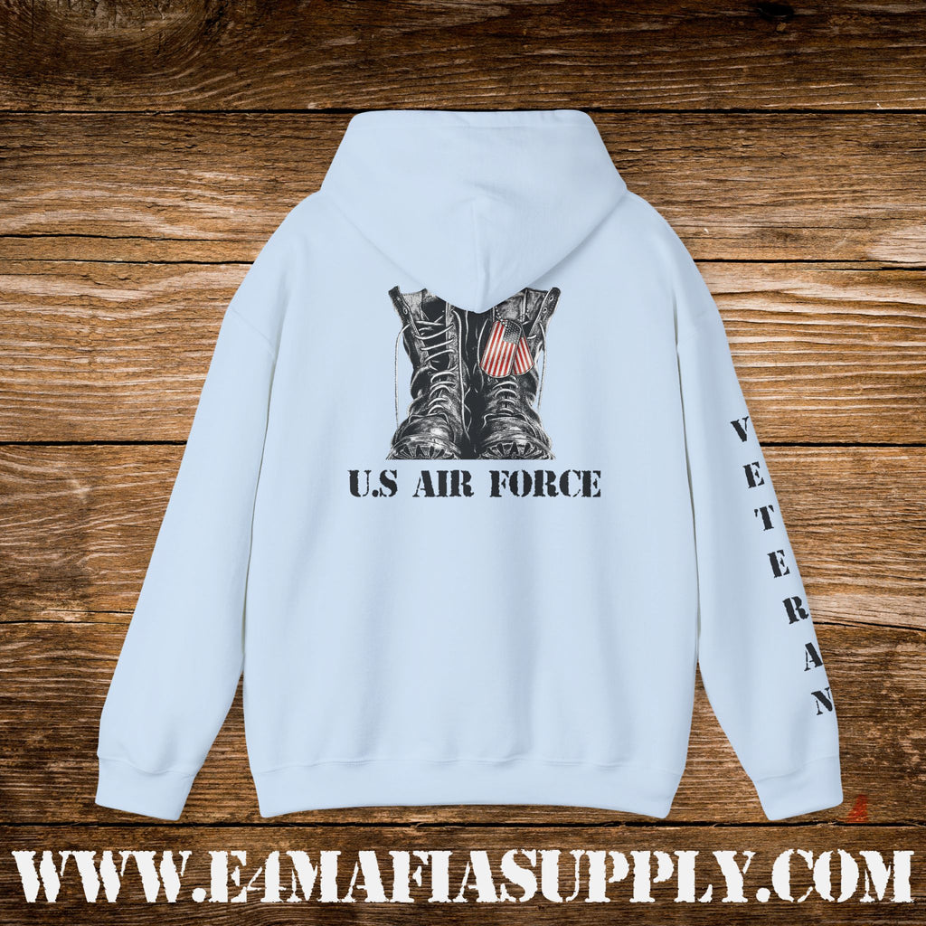 U.S. Air Force Combat Boots Veteran Hoodie