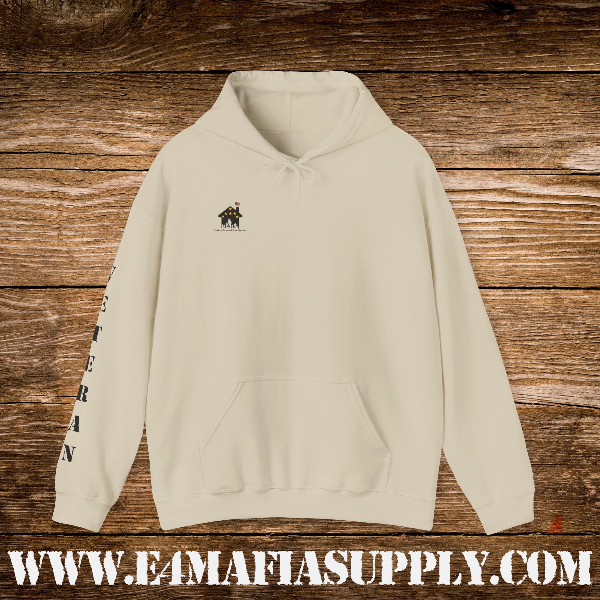 “Air Force Veteran Flag” Military Pride Hoodie