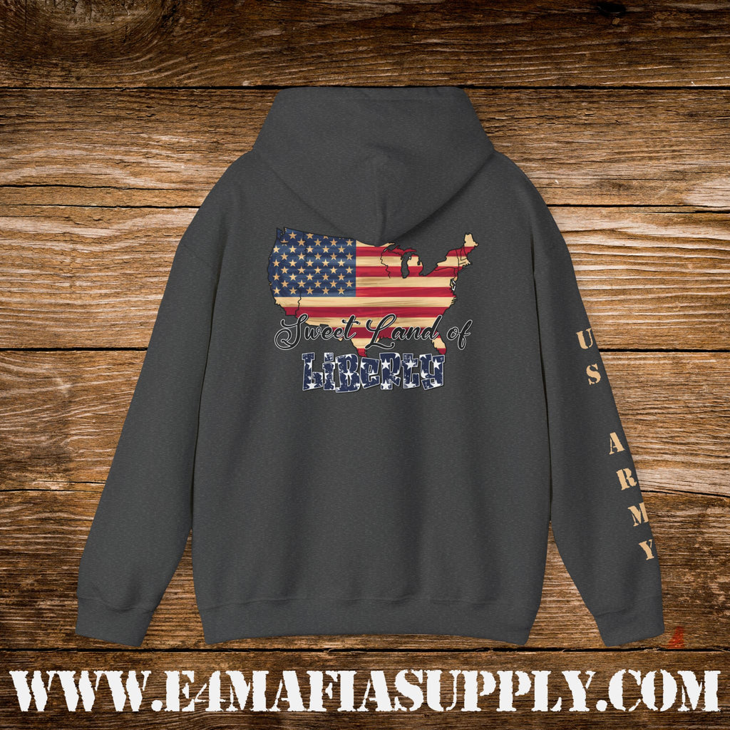Land of the Free, Home of the Brave – US Army Hoodie