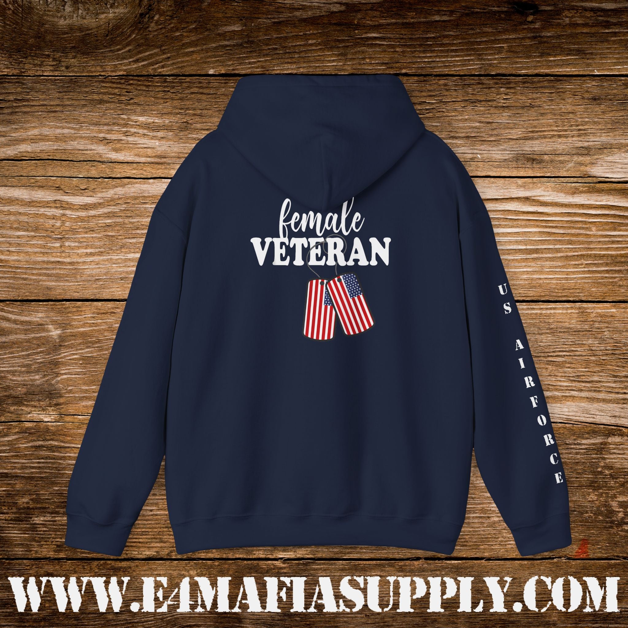 Female Veteran US Air Force Hoodie