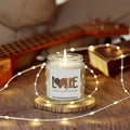 Love Our Veterans Candle – Desert Camo Boots Patriotic Tribute Candle