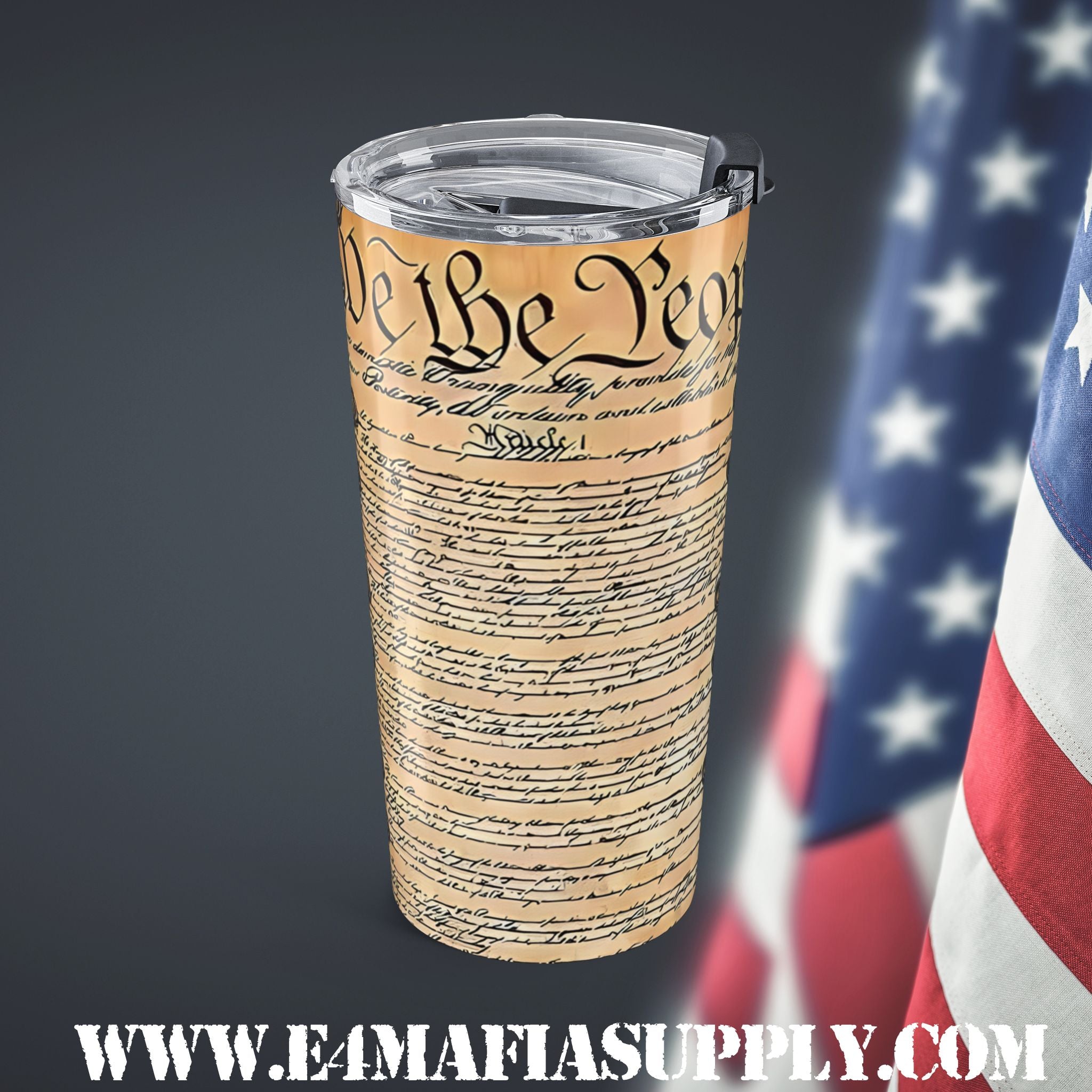 We the People — Patriotic Constitution Tumbler for True Americans