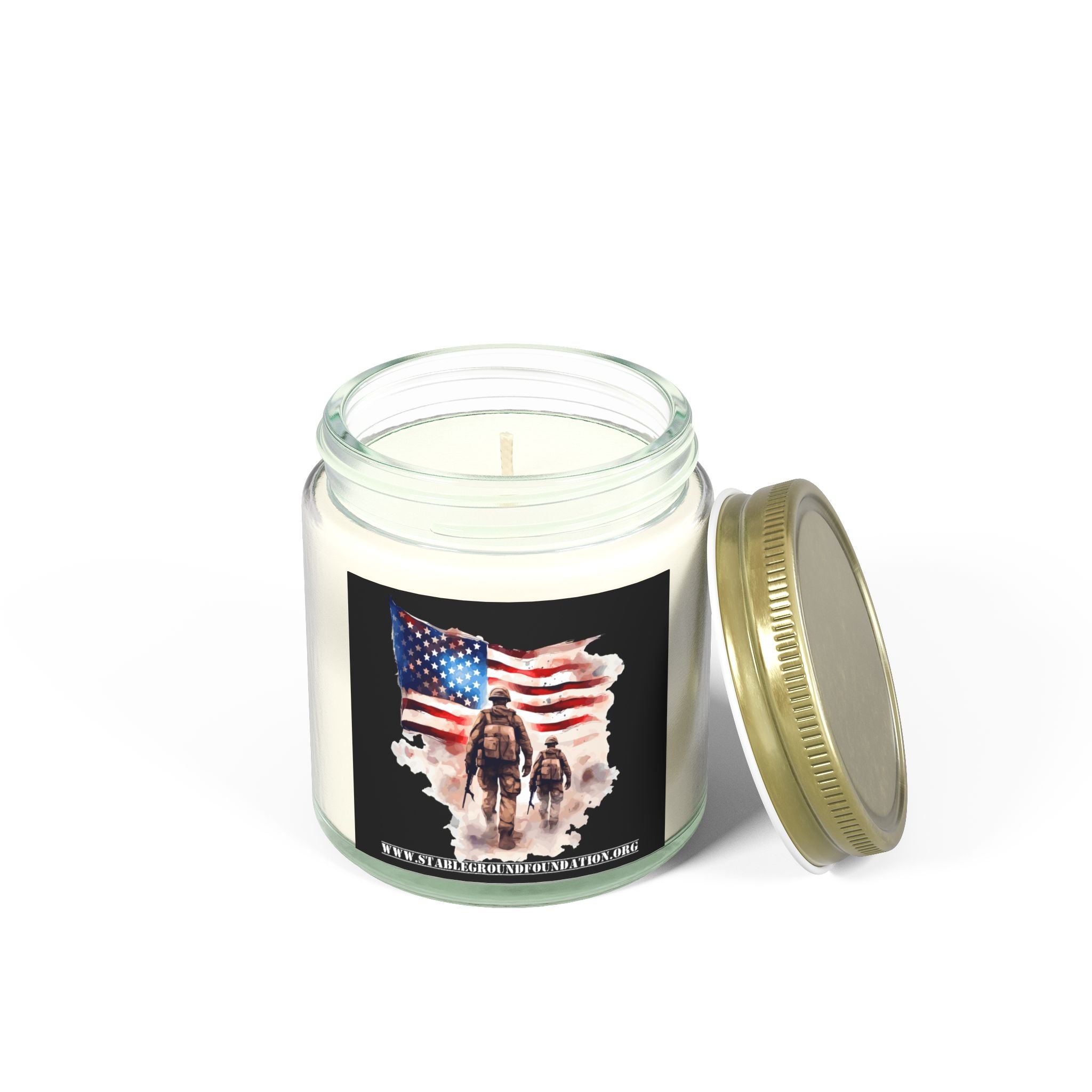 Brothers in Arms Candle – United Under the Flag