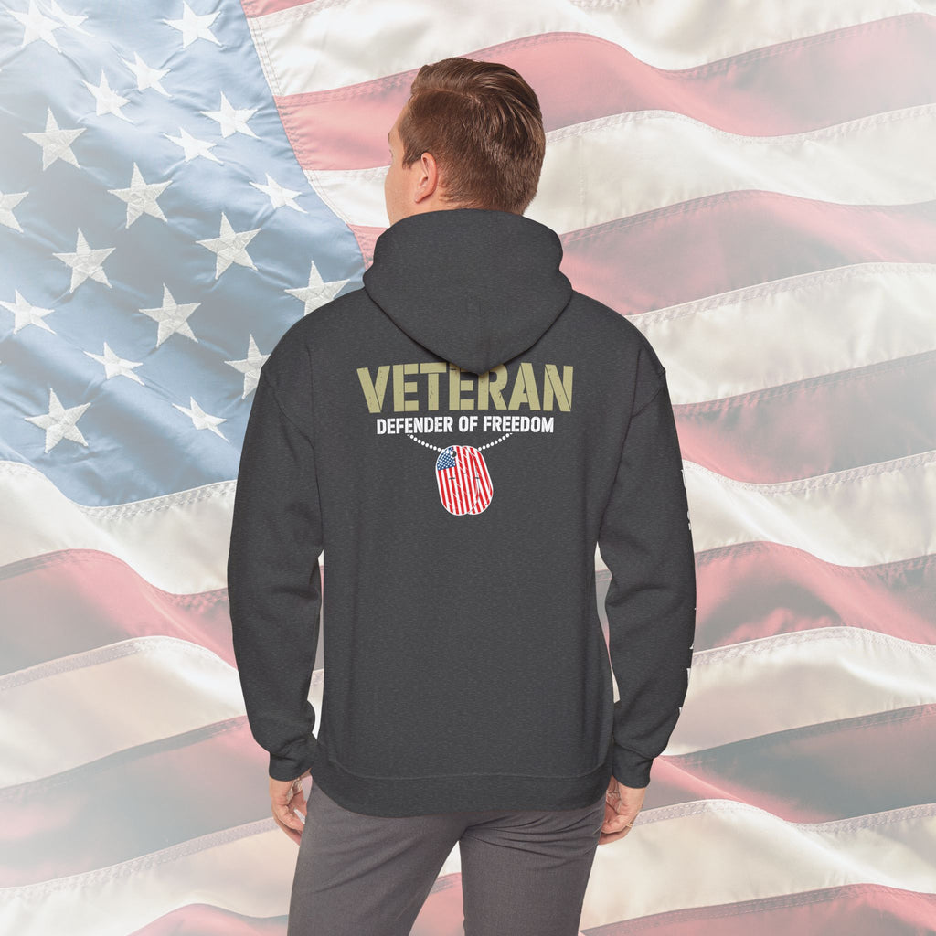 Veteran – Defender of Freedom – US Navy Hoodie
