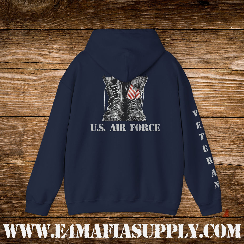 U.S. Air Force Combat Boots Veteran Hoodie