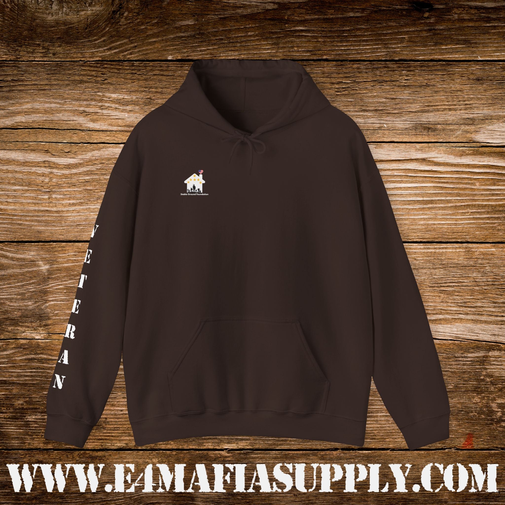 Copy of “Army Veteran Flag” Military Pride Hoodie