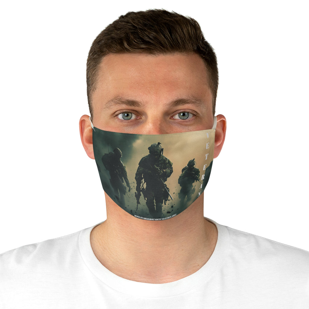Battlefield Honor – Patriotic Veteran Soldiers Face Mask