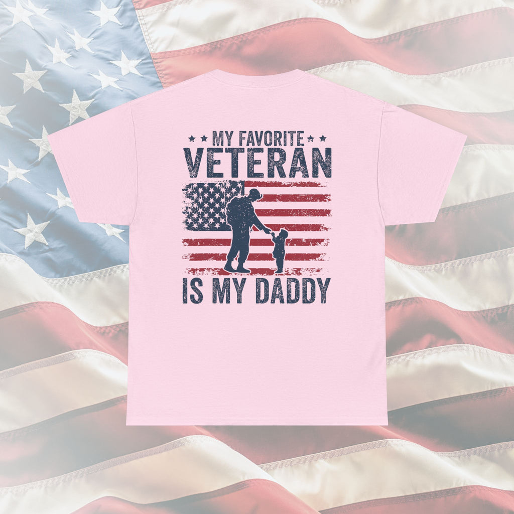 My Favorite Veteran is My Daddy: The Touching Tee for Proud Military Kids and Patriotic Fathers