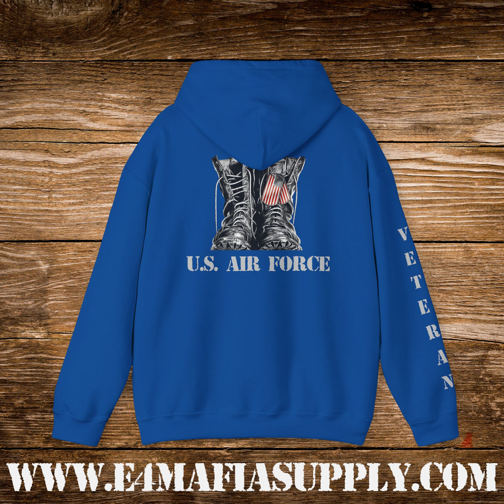 U.S. Air Force Combat Boots Veteran Hoodie