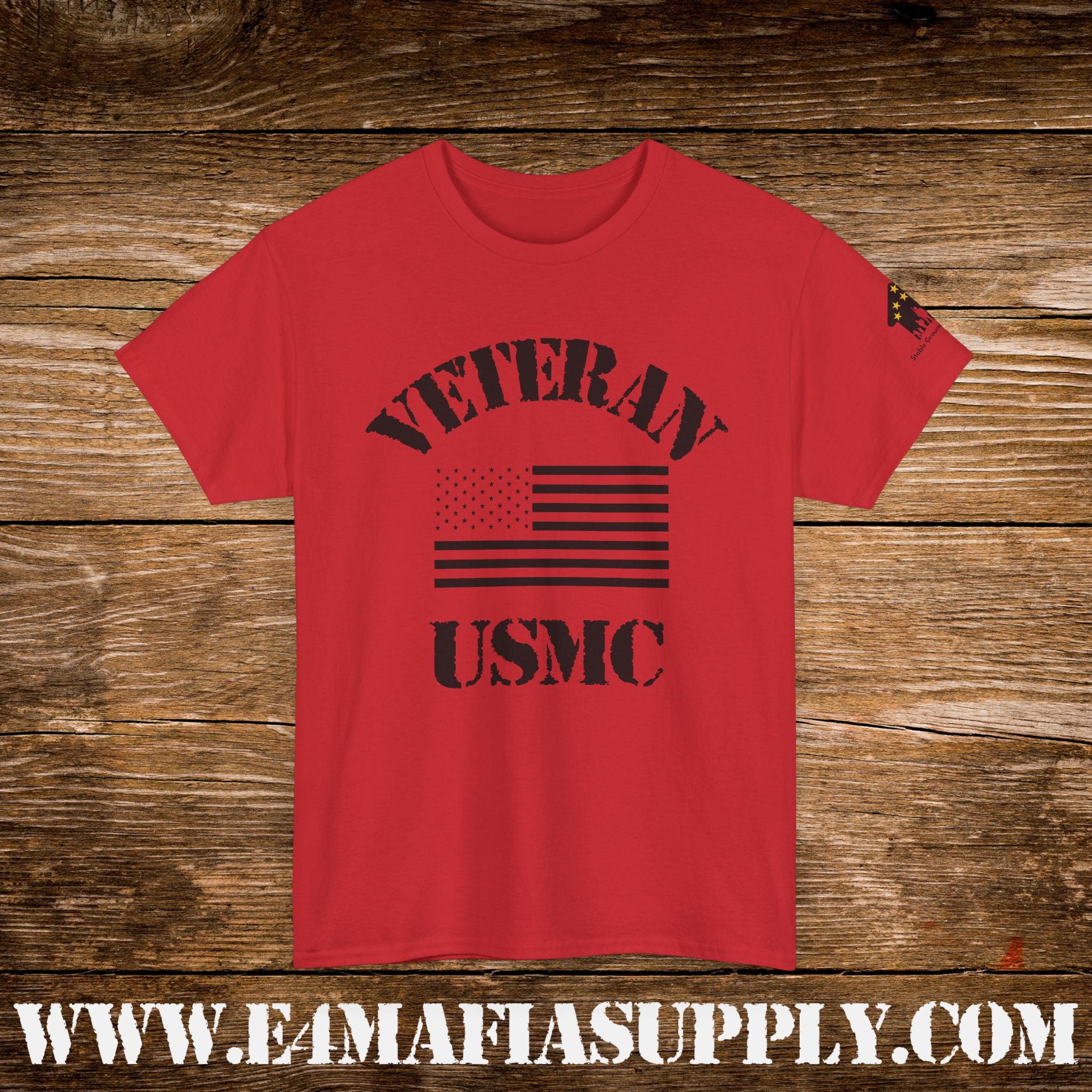 USMC Veteran Flag T-Shirt