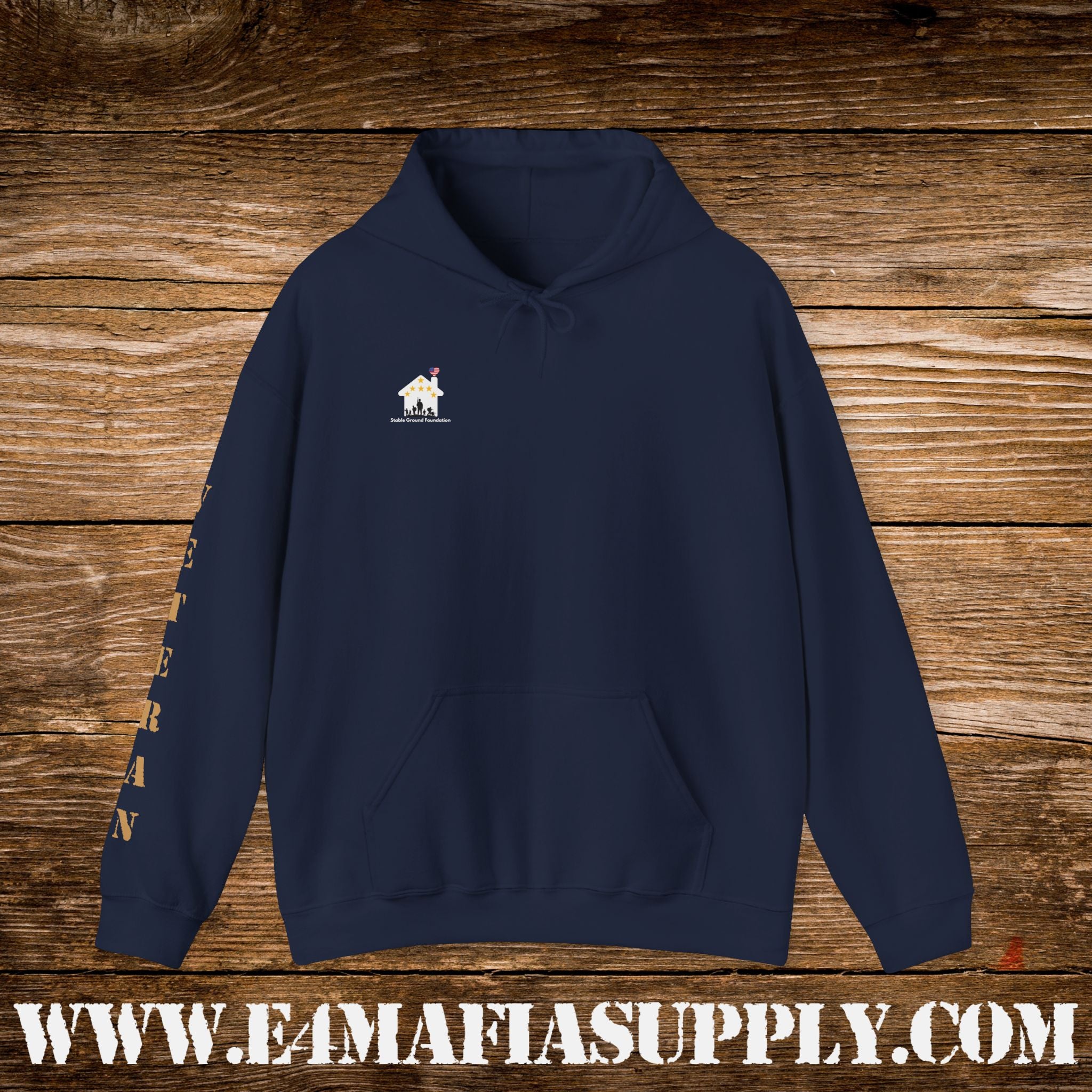 “PTSD – Don’t Leave Them Behind” Patriotic Veteran Awareness Hoodie