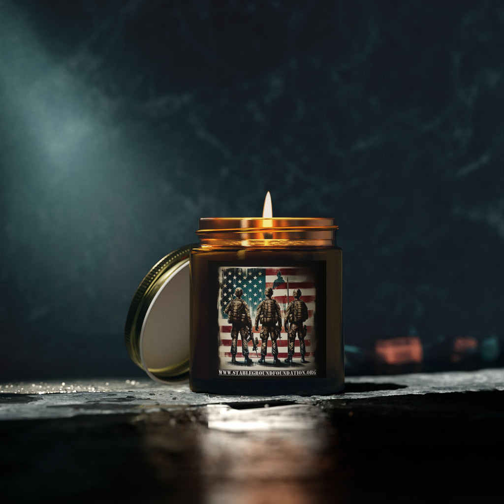 Brothers in Arms Candle – United Under the Flag