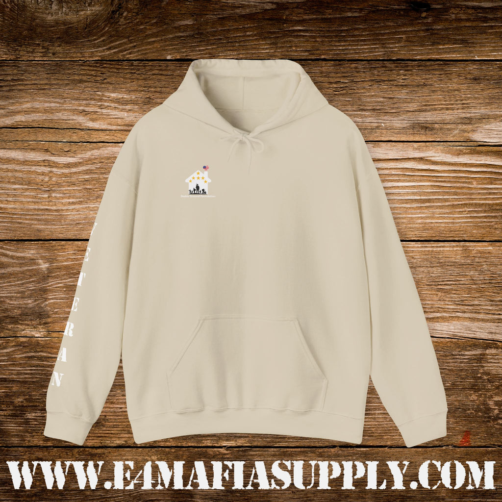 “Proud Wife of a U.S. Army Veteran” Military Hoodie