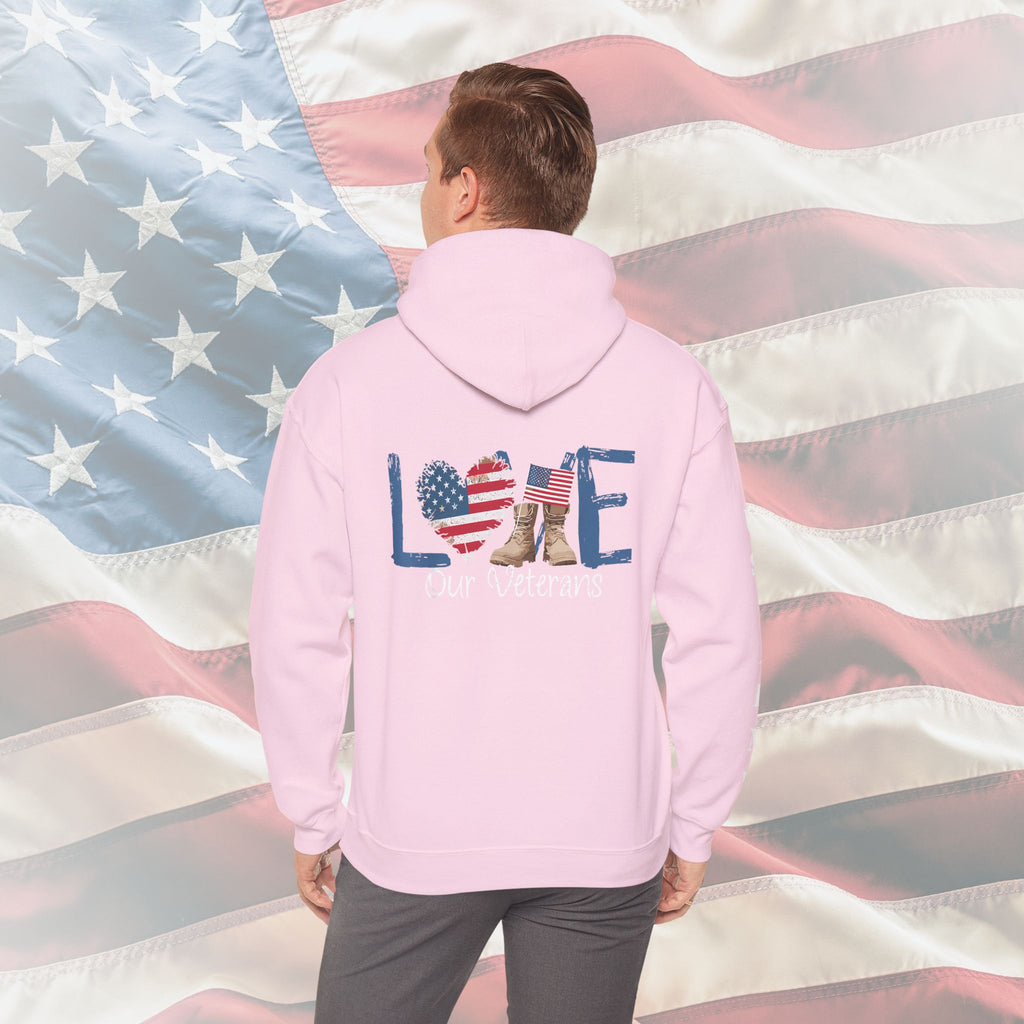 Love Our Veterans US Army Hoodie