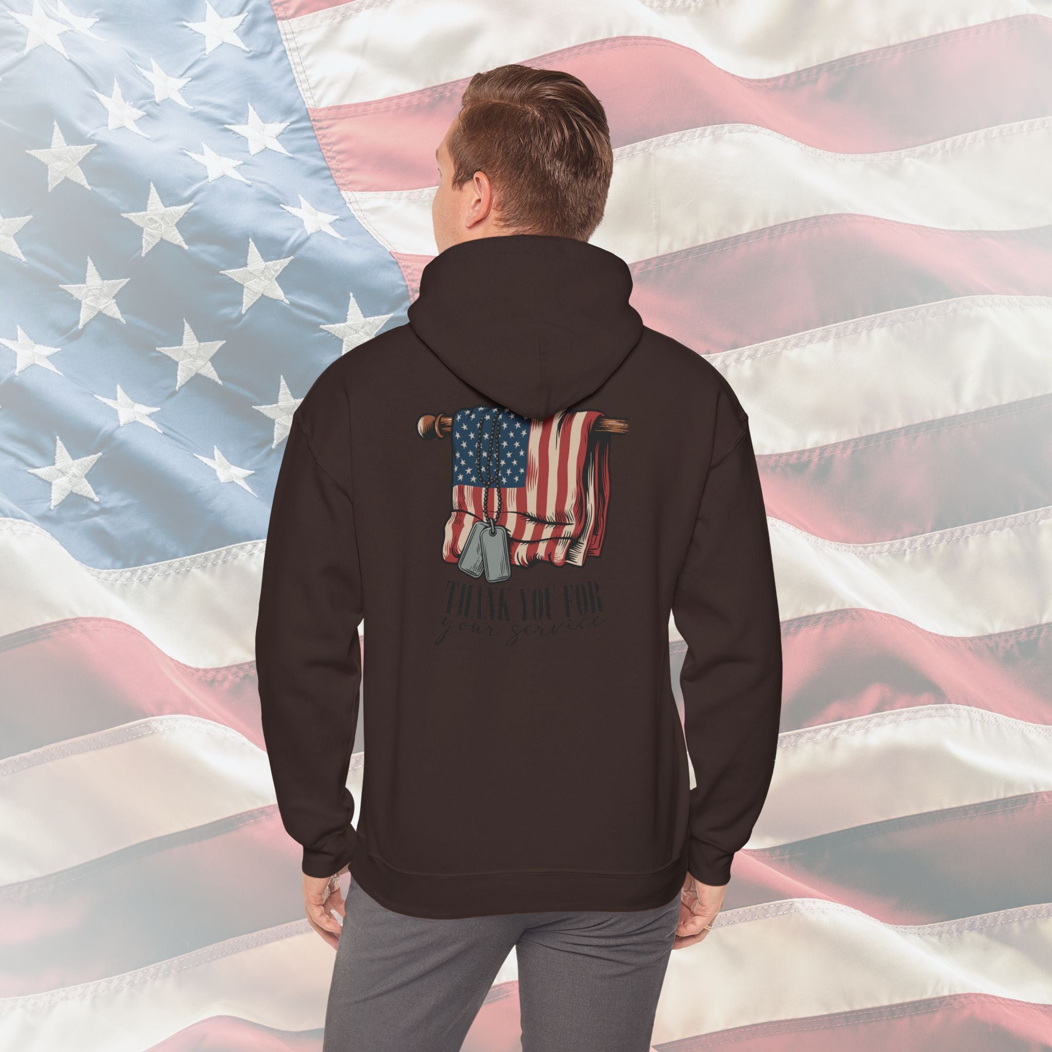 Thank You for Your Service – US Marines Hoodie