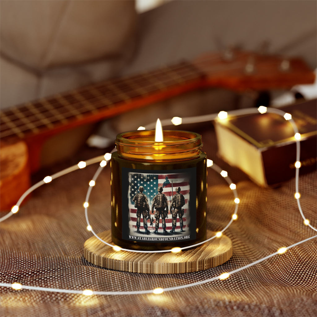 Brothers in Arms Candle – United Under the Flag