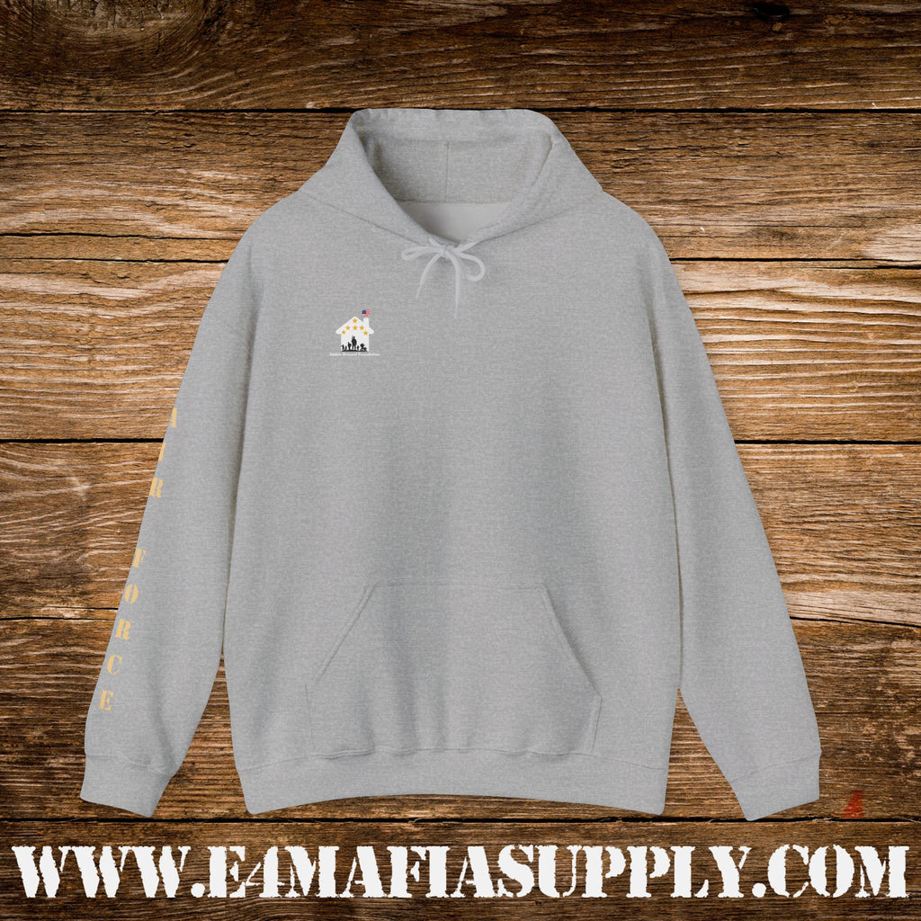 “U.S. Air Force Veteran Flag” Military Pride Hoodie