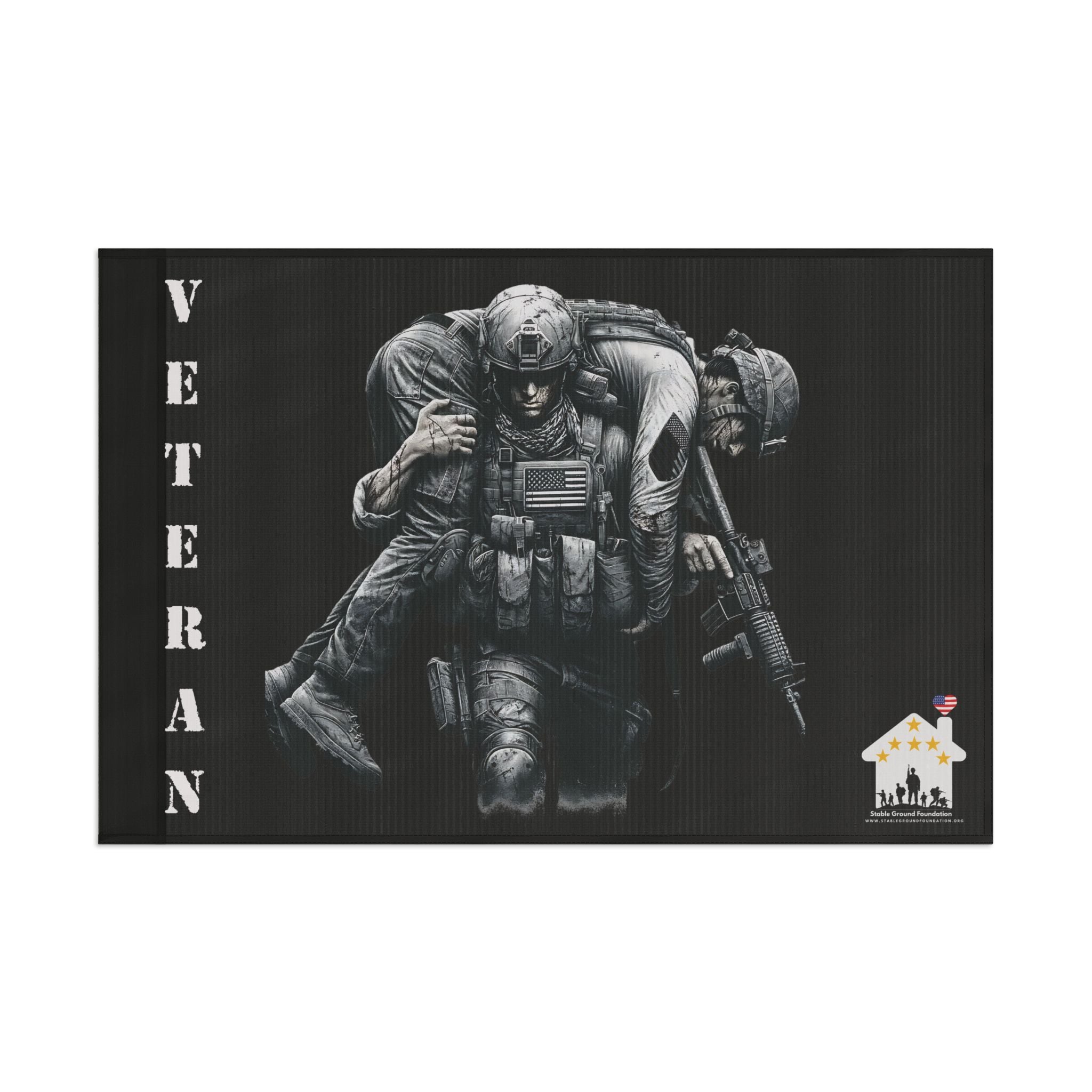 Veteran Brotherhood Flag – Never Leave a Brother Behind Tribute Flag