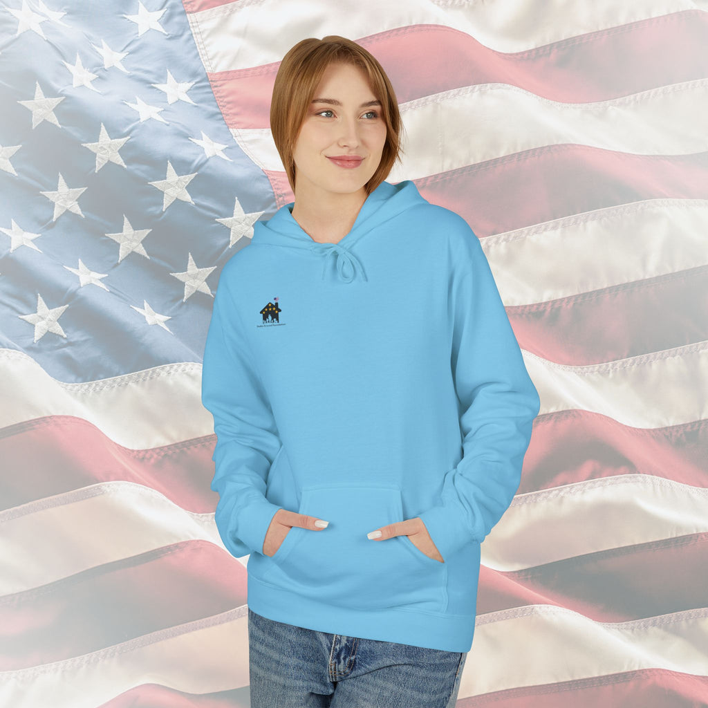 Copy of “Heroes Don’t Wear Capes – They Wear Dog Tags & Combat Boots” Patriotic Military Hoodie