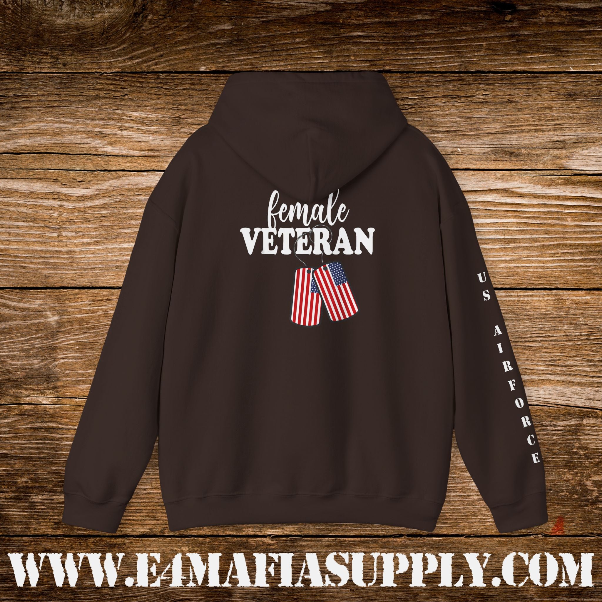 Female Veteran US Air Force Hoodie