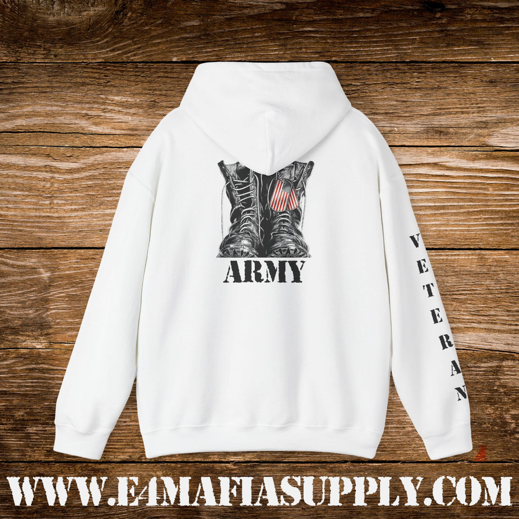 U.S. Army Combat Boots Veteran Hoodie