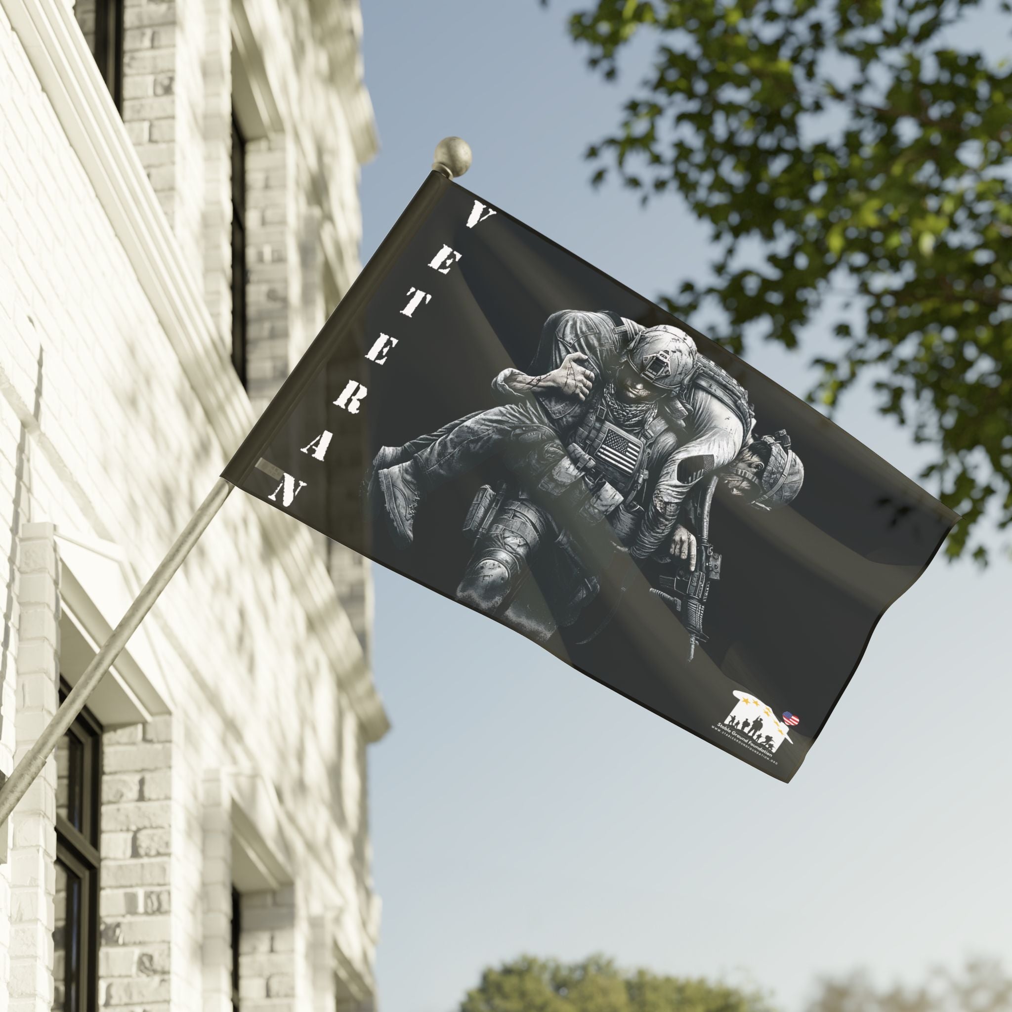 Veteran Brotherhood Flag – Never Leave a Brother Behind Tribute Flag