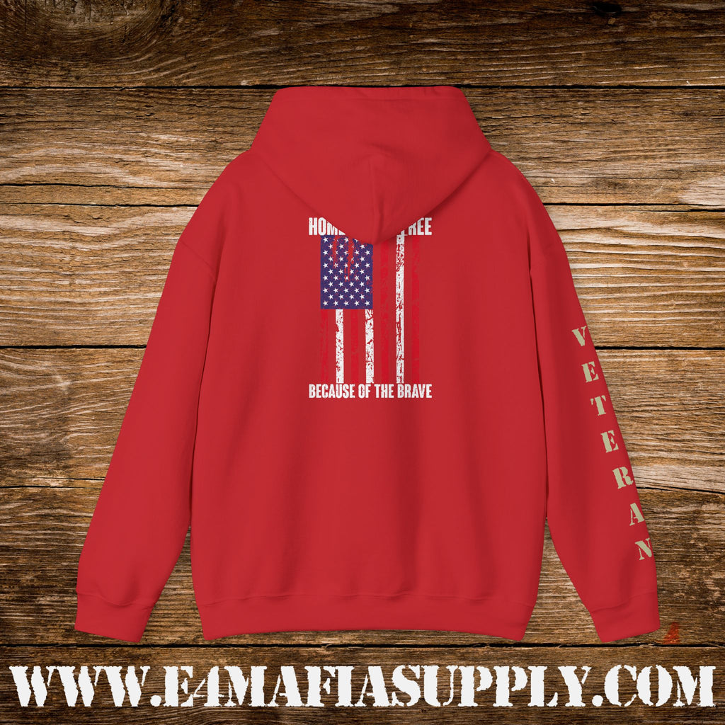 Home of the Free Because of the Brave Hoodie