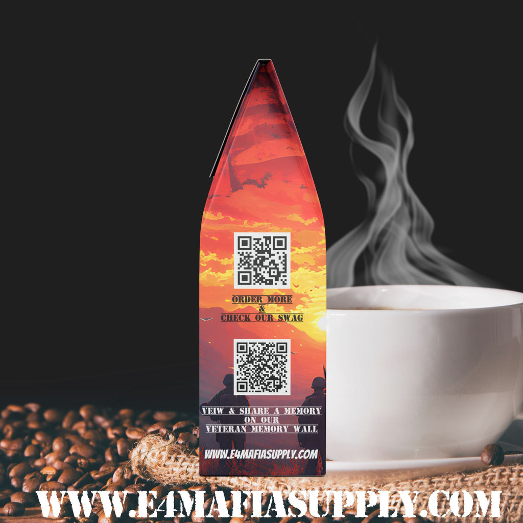 Jody’s Revenge Coffee | Light-Medium Roast by E-4 Mafia Roasting Co. | Veteran-Owned Bold Blend