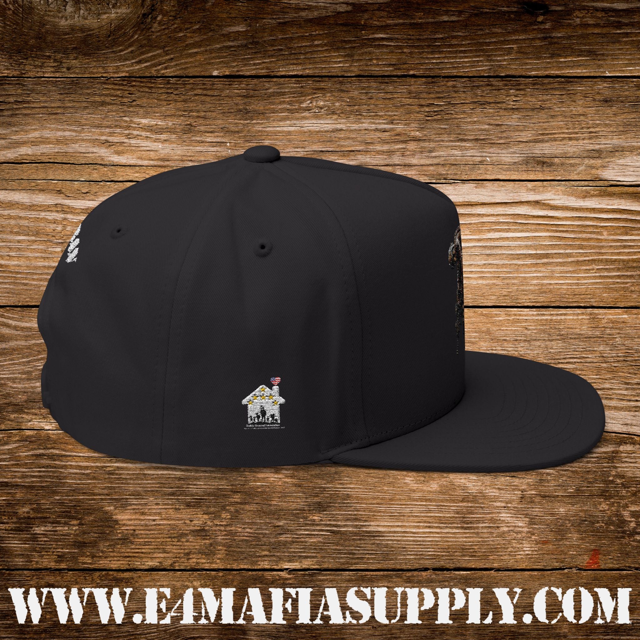 Fallen Soldier Tribute Flat Bill Cap – Honoring Brothers in Arms