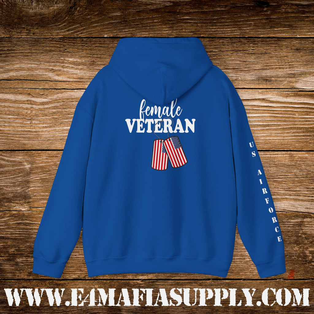 Female Veteran US Air Force Hoodie