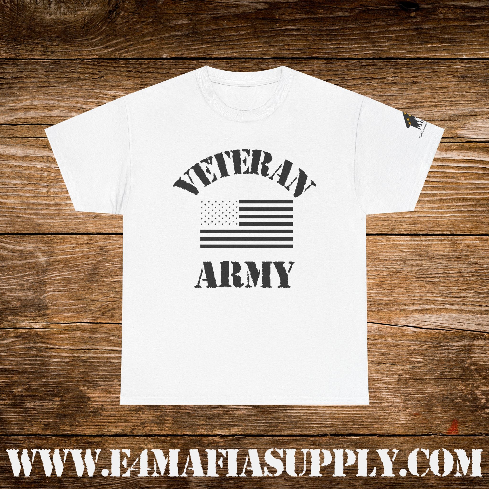 Army Veteran Flag T-Shirt