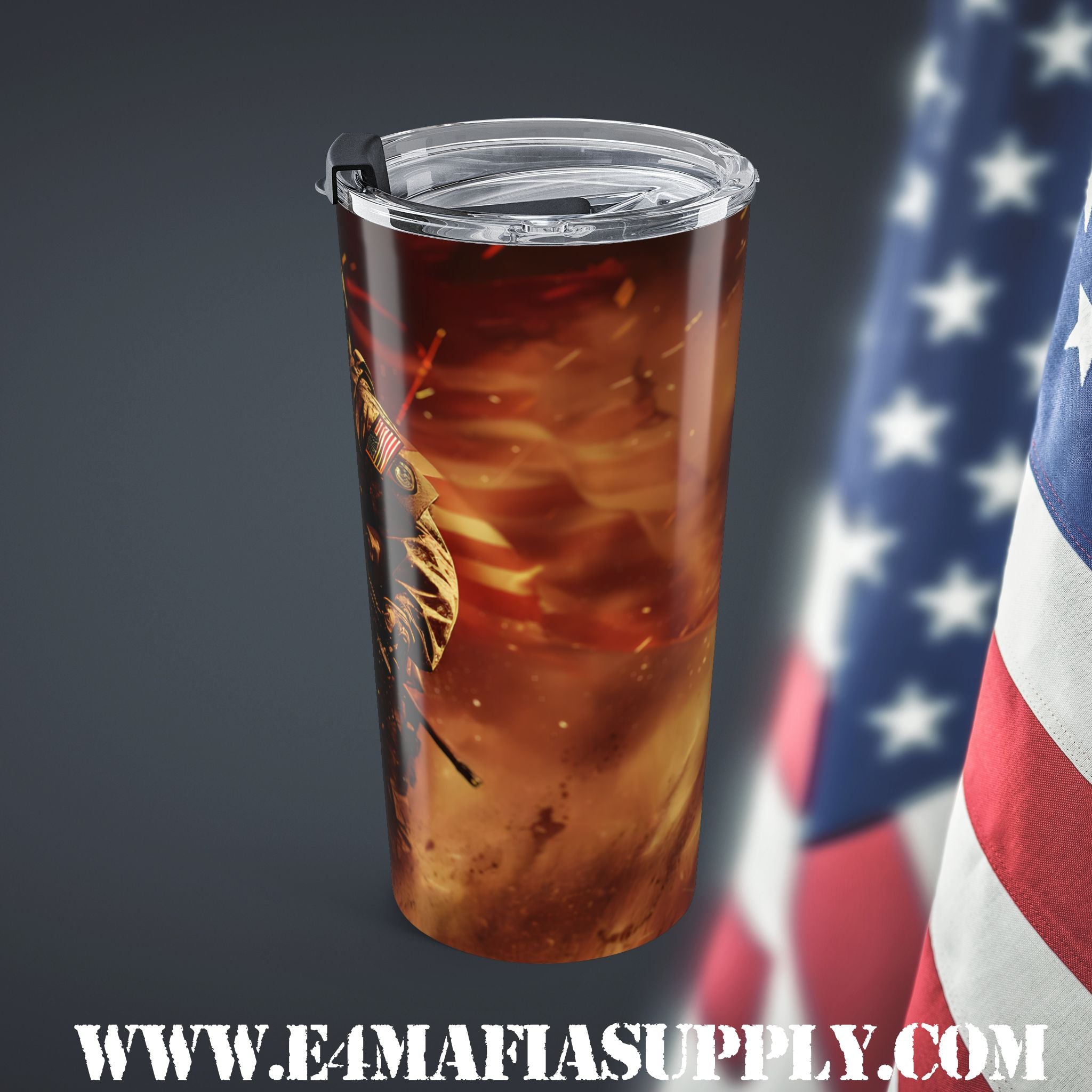Battle Ready — Tactical Soldier Tumbler for the Fearless and Caffeinated”
