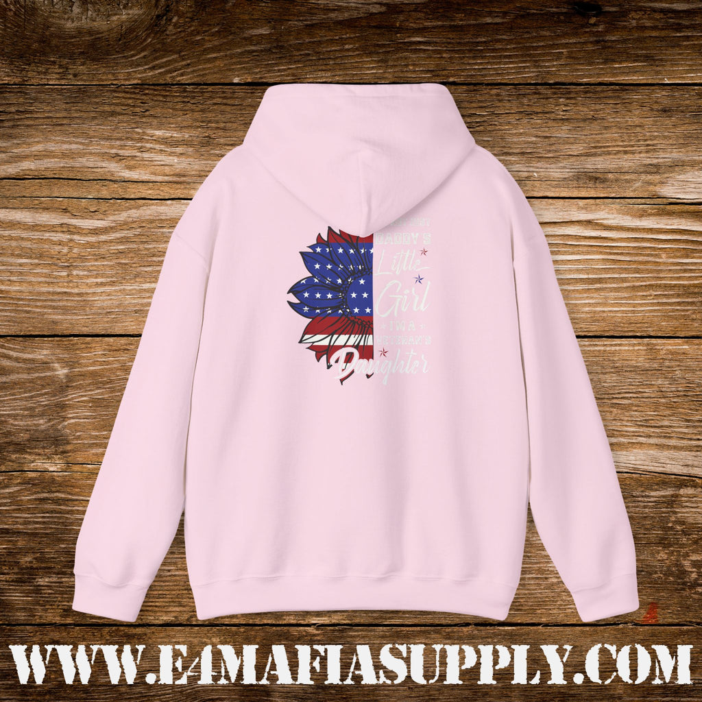 Daddy’s Little Girl I’m a Veteran’s Daughter Hoodie