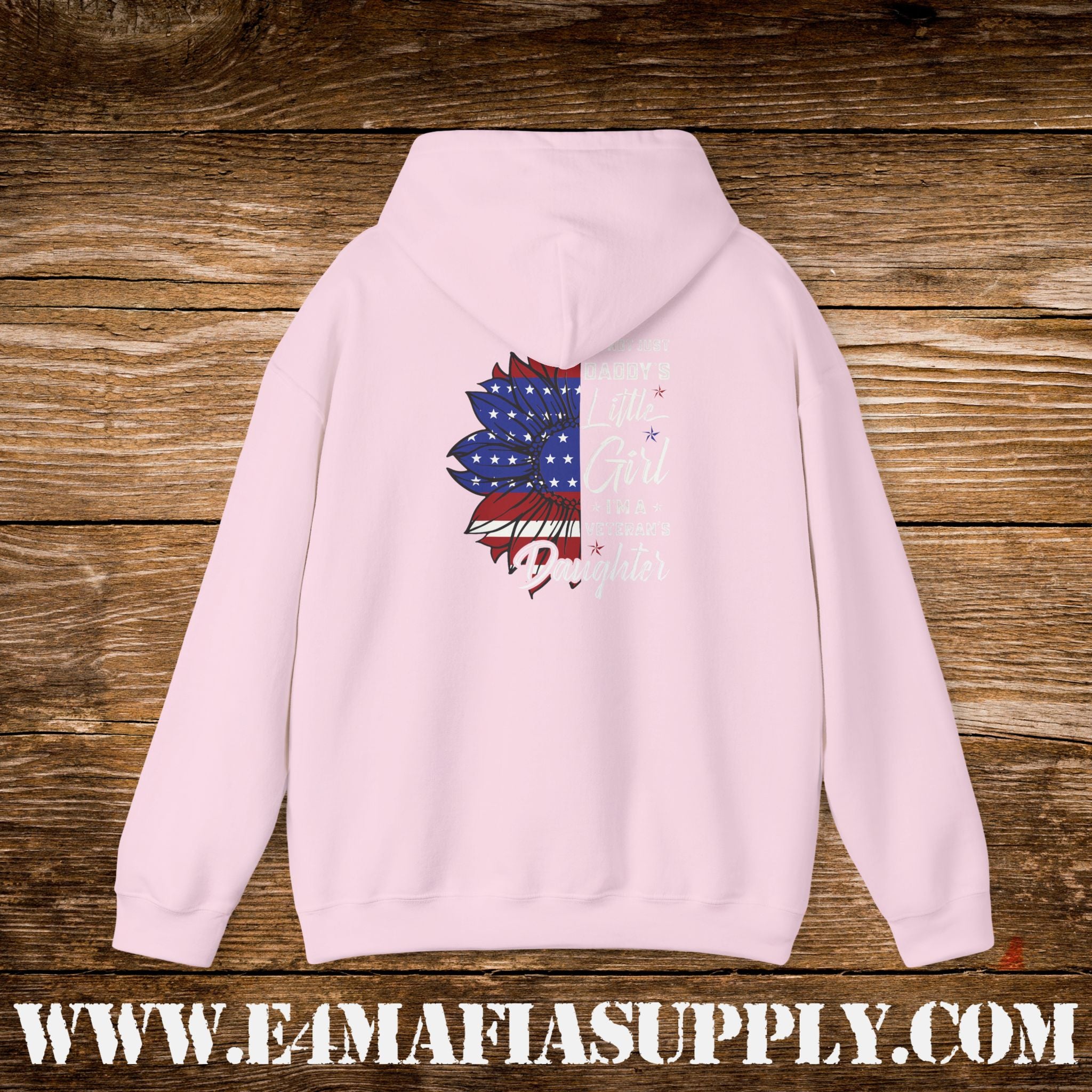 Daddy’s Little Girl I’m a Veteran’s Daughter Hoodie