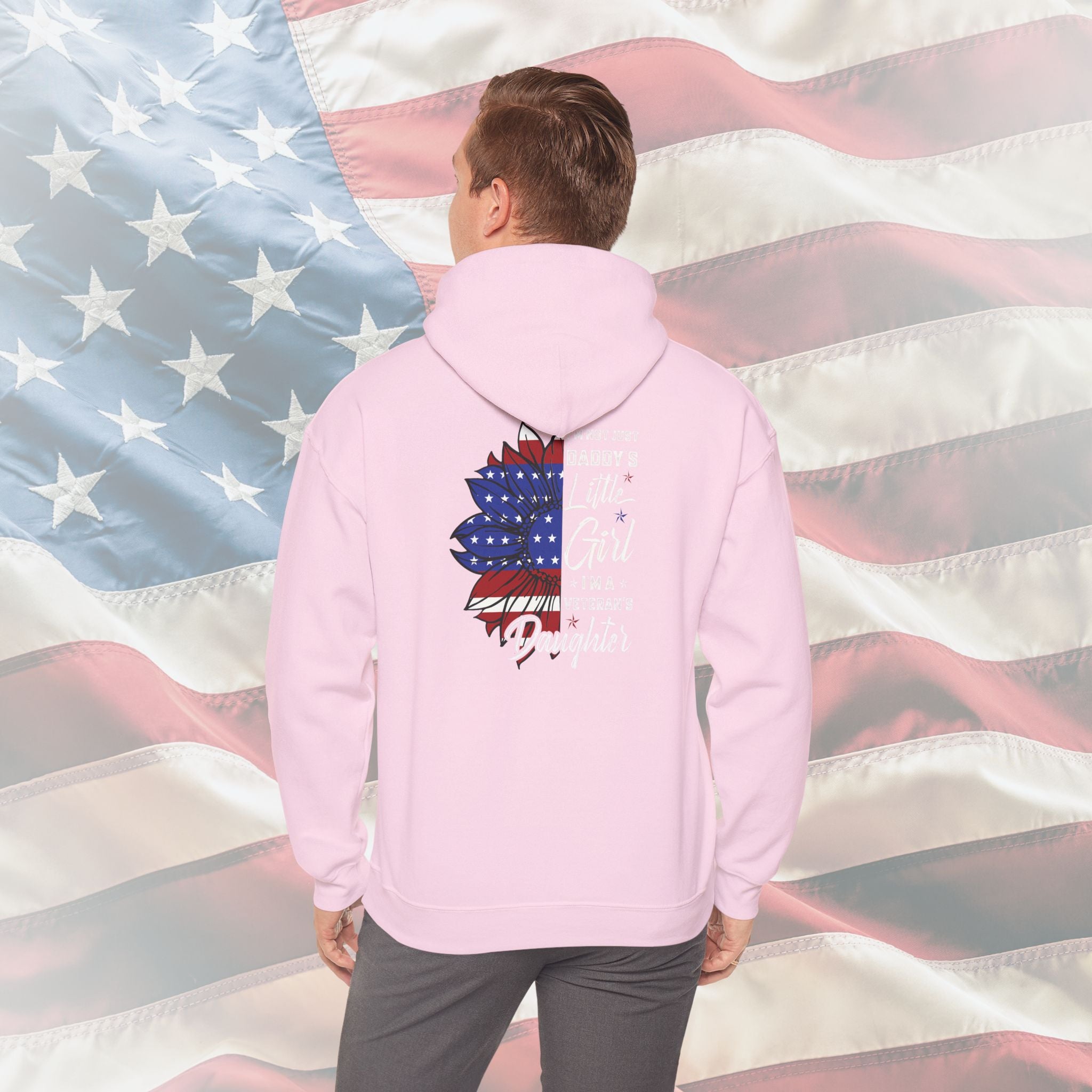 Daddy’s Little Girl I’m a Veteran’s Daughter Hoodie
