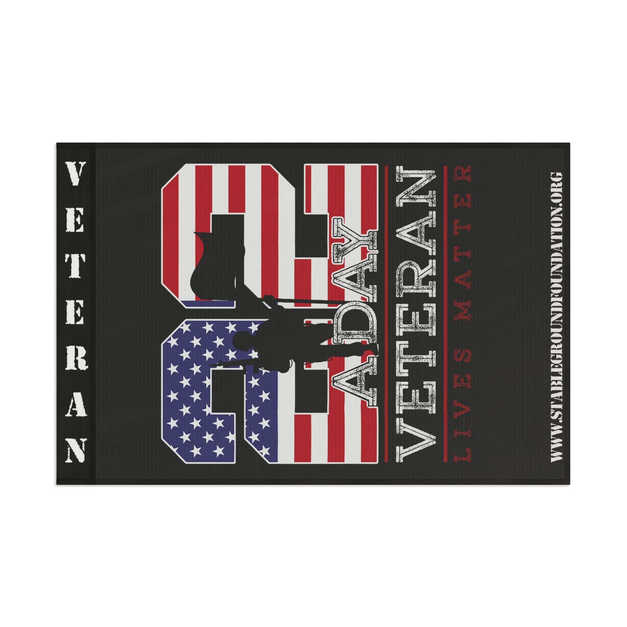 22 A Day — Veteran Lives Matter Awareness Flag for Support and Hope