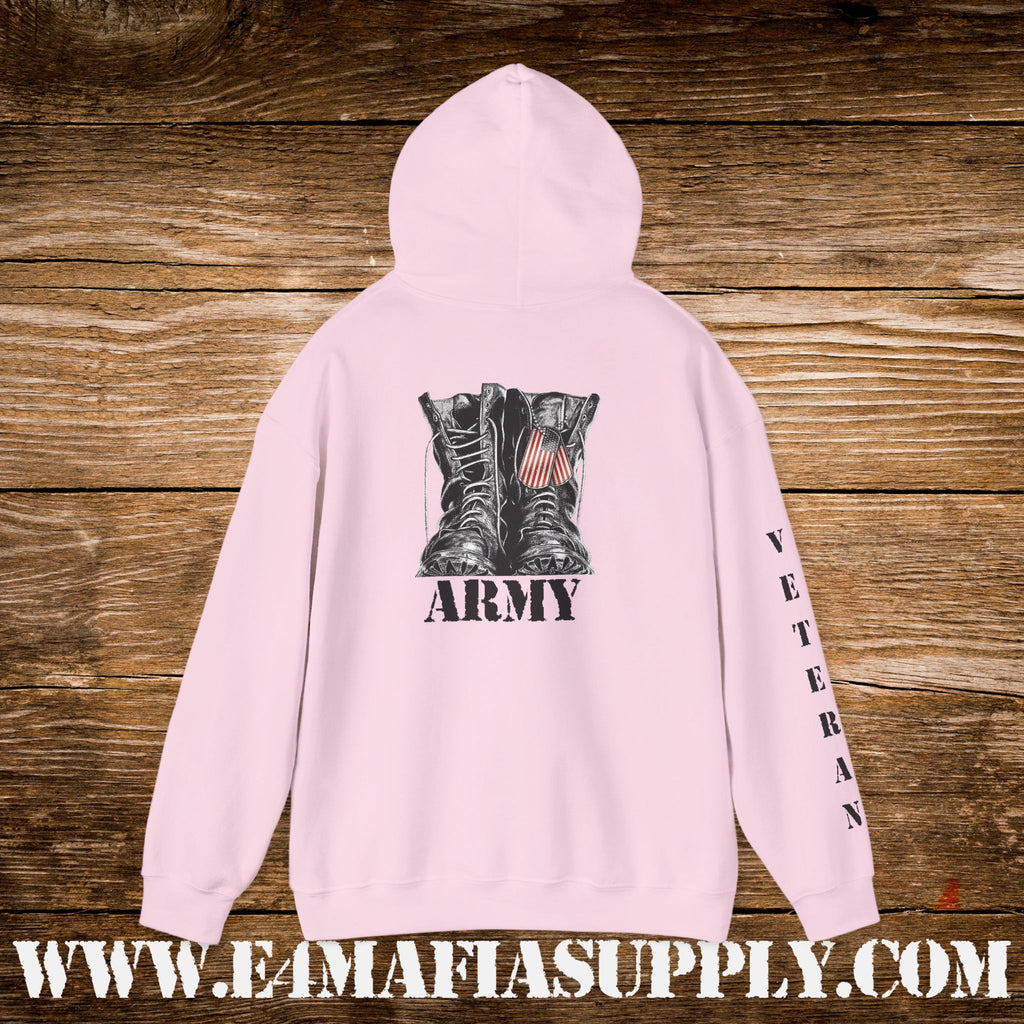 U.S. Army Combat Boots Veteran Hoodie