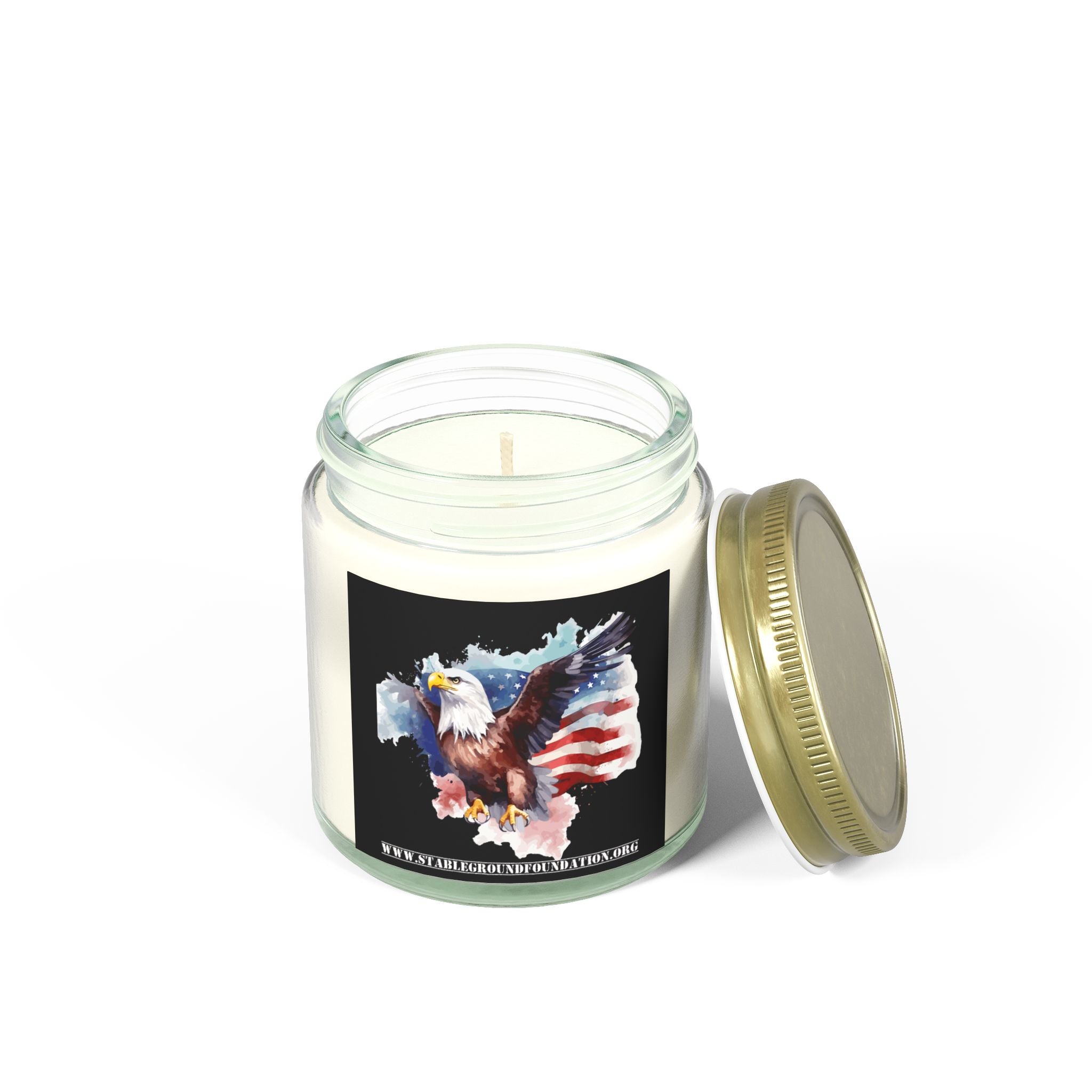 Freedom Flame Candle – Honor, Courage, and the American Spirit
