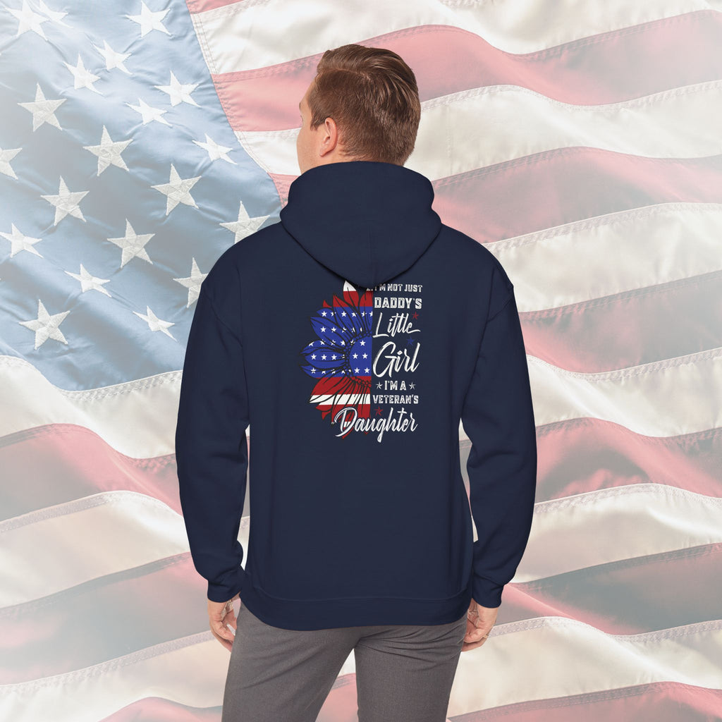 Daddy’s Little Girl I’m a Veteran’s Daughter Hoodie