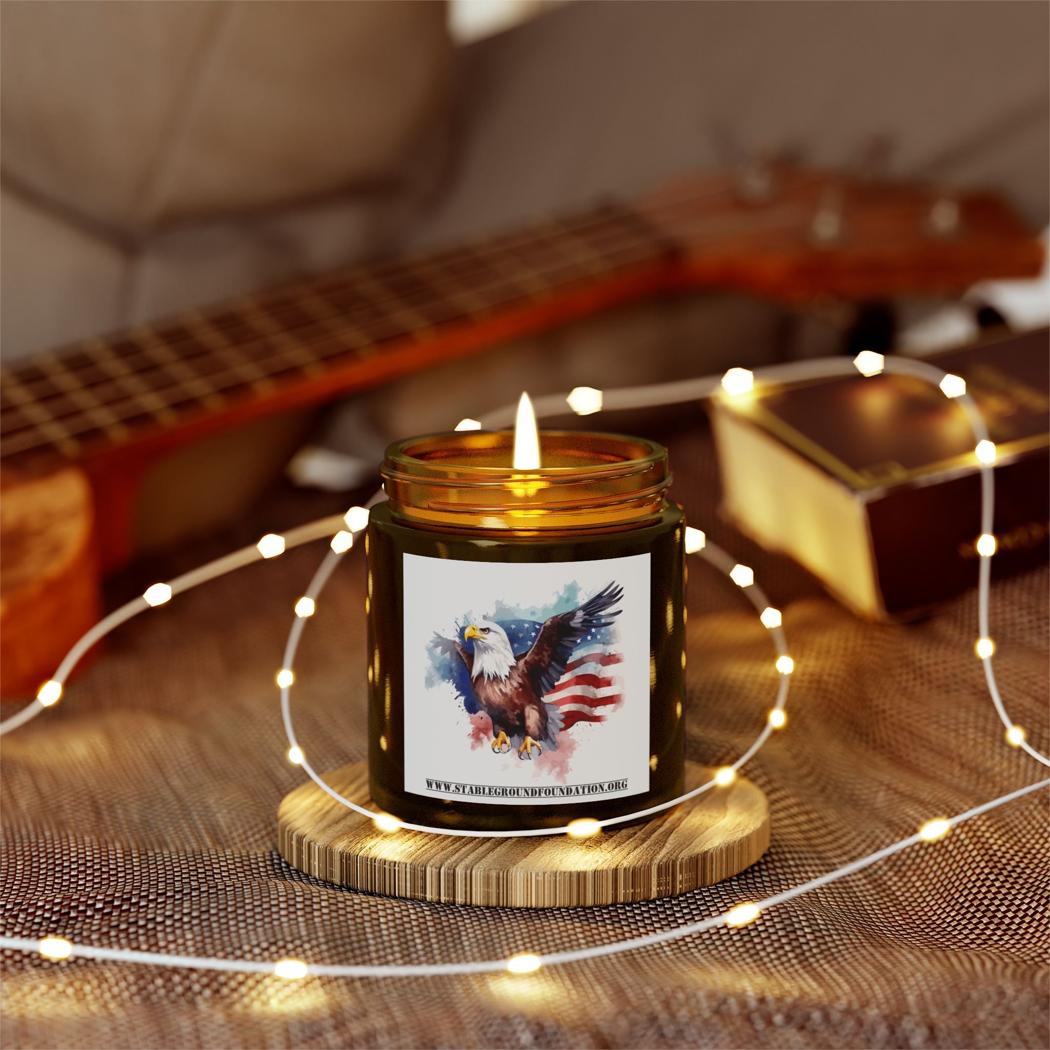 American Pride Candle – Let Freedom Burn Bright