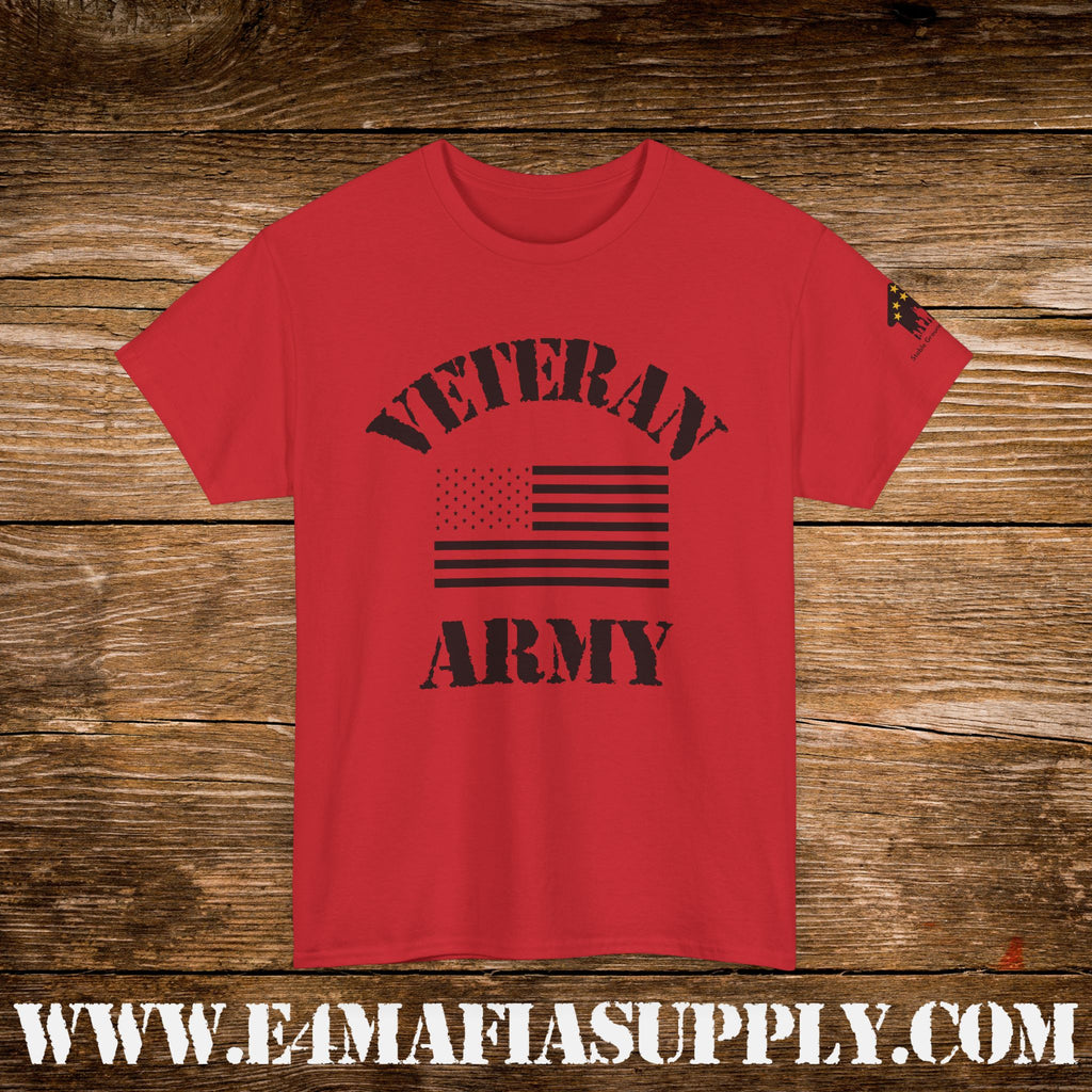 Army Veteran Flag T-Shirt