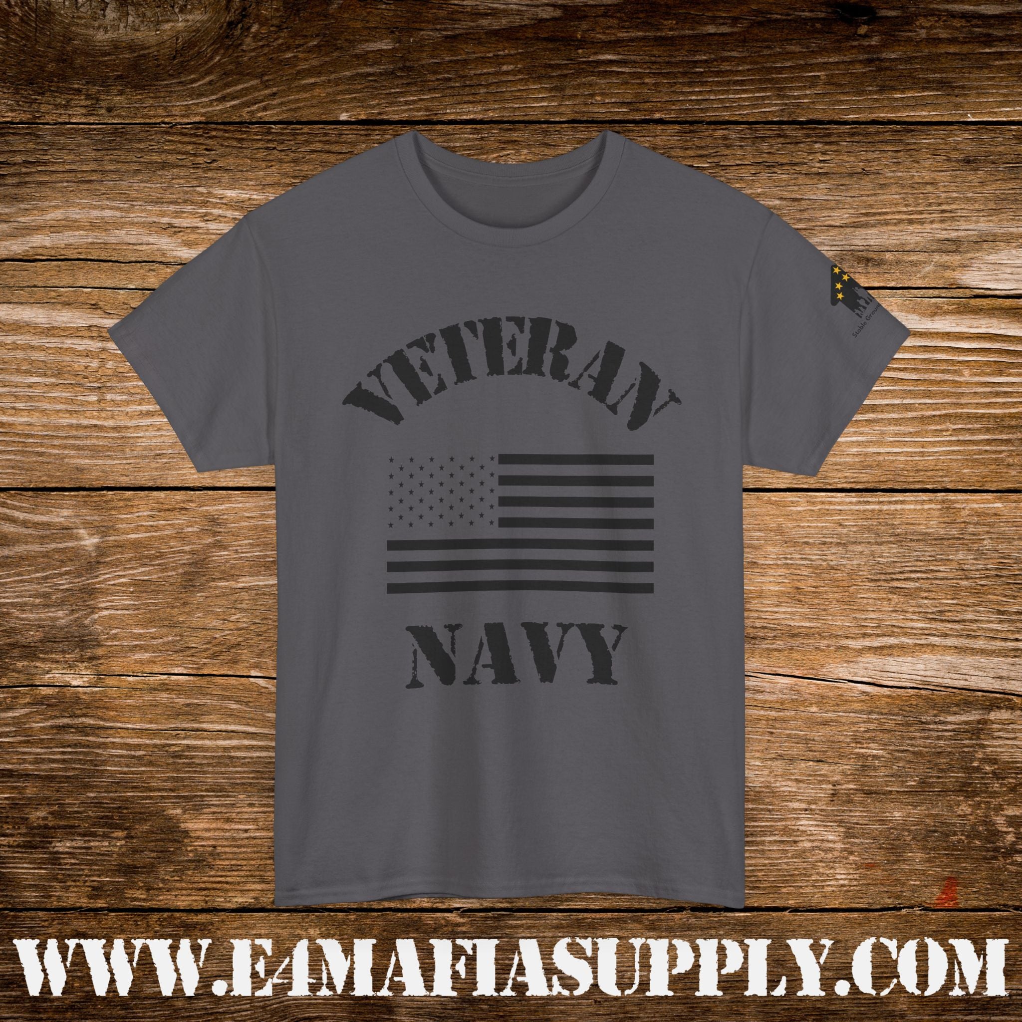 Navy Veteran Flag T-Shirt