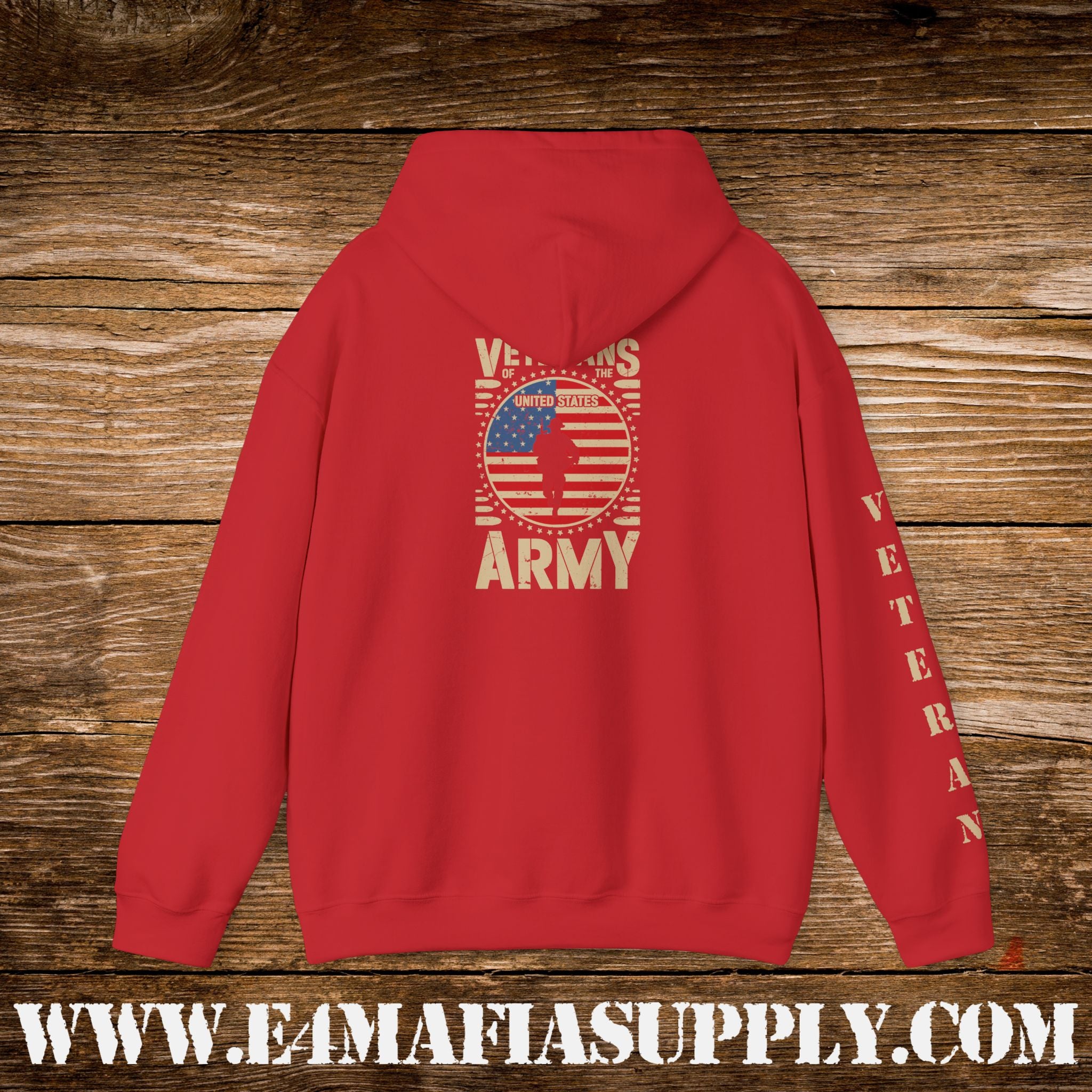 Veterans U.S. Army – Patriotic Military Hoodie