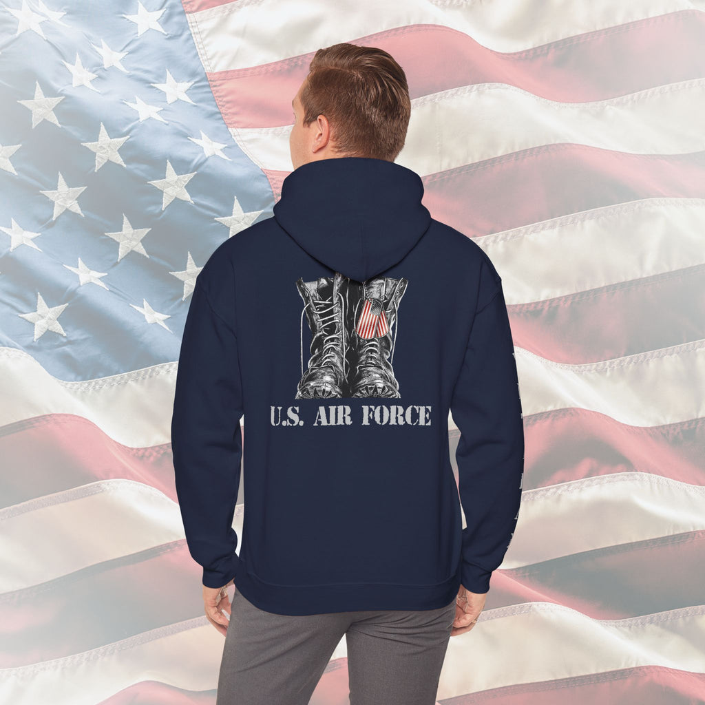 U.S. Air Force Combat Boots Veteran Hoodie
