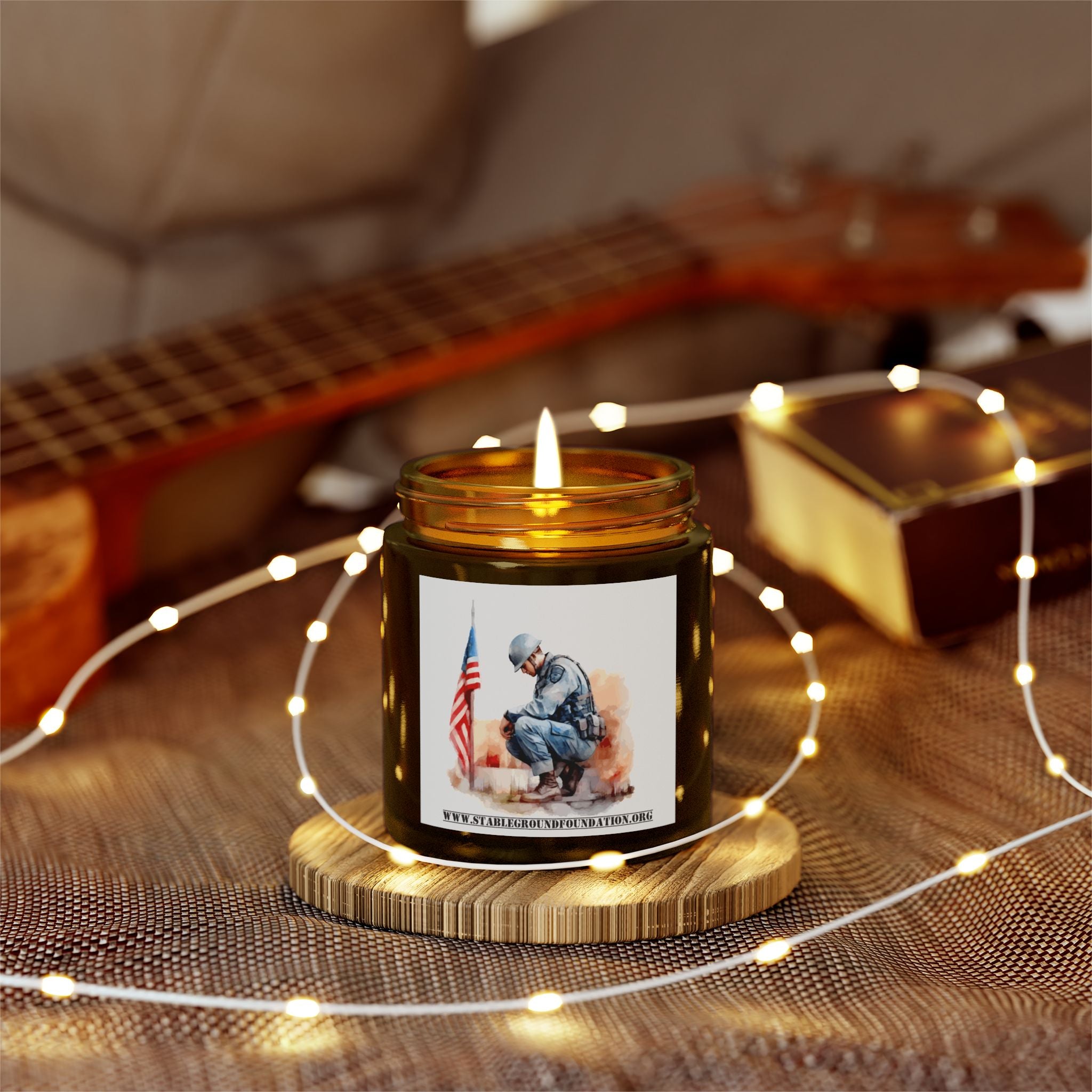American Pride Candle – Let Freedom Burn Bright