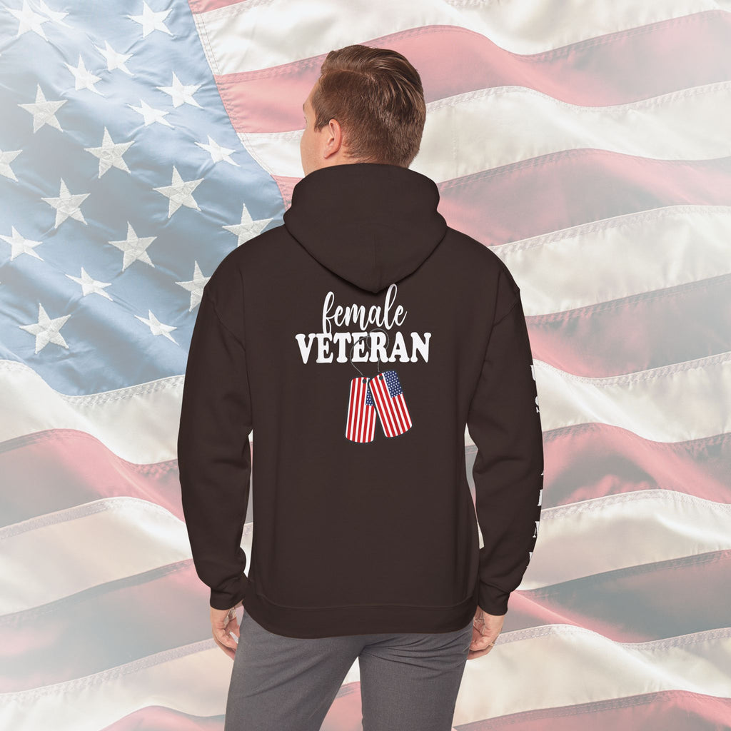 Female Veteran US Army Hoodie