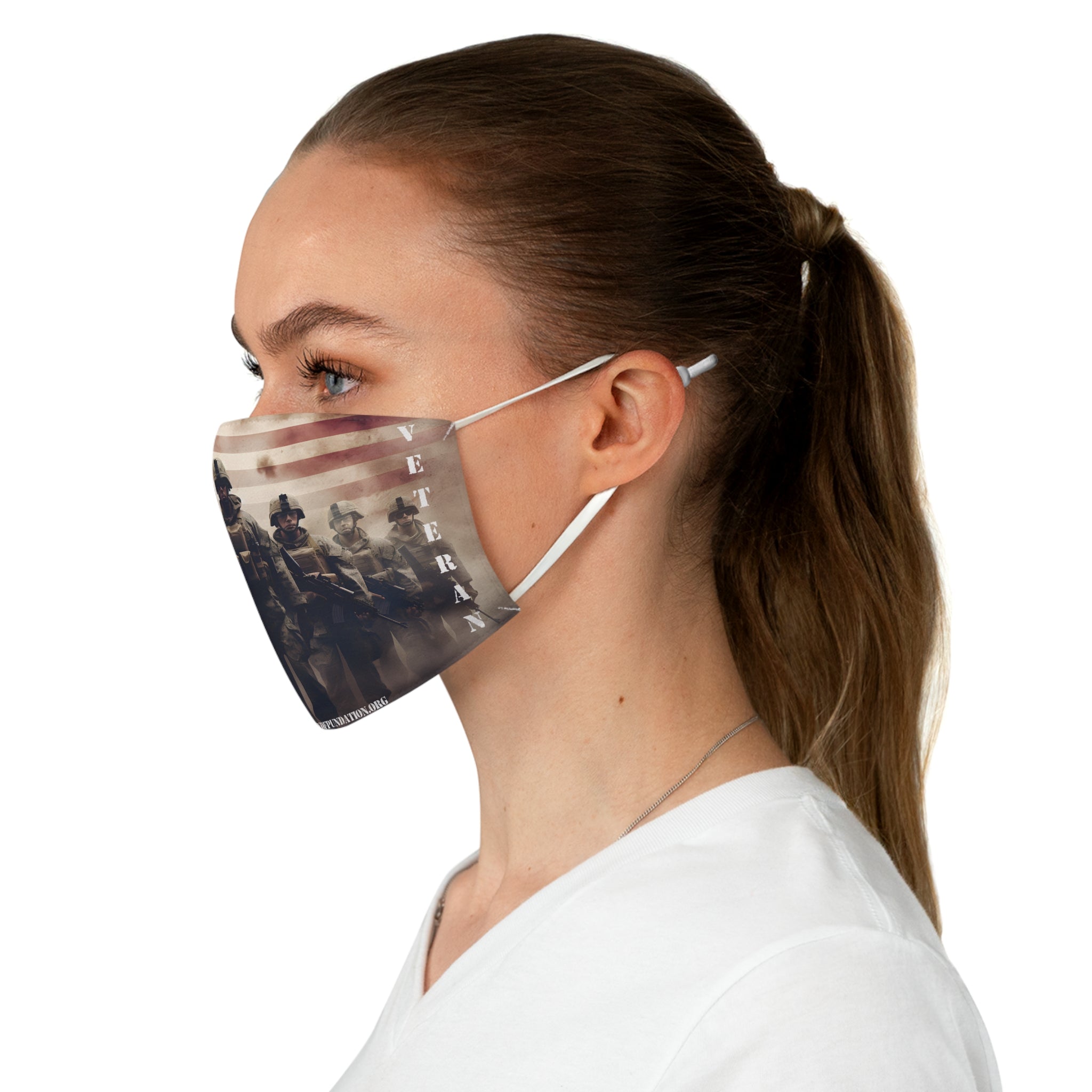 Marching Heroes – American Veteran Pride Face Mask