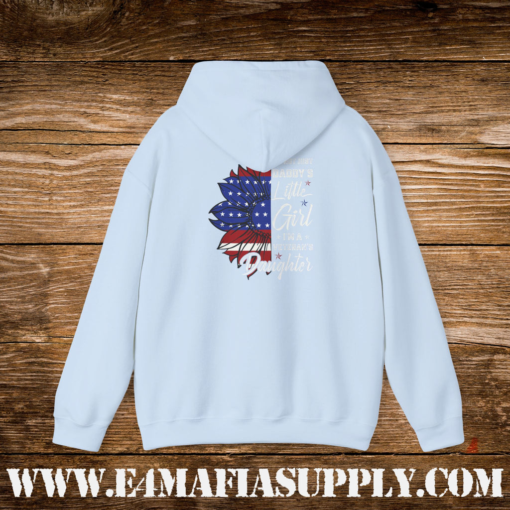 Daddy’s Little Girl I’m a Veteran’s Daughter Hoodie