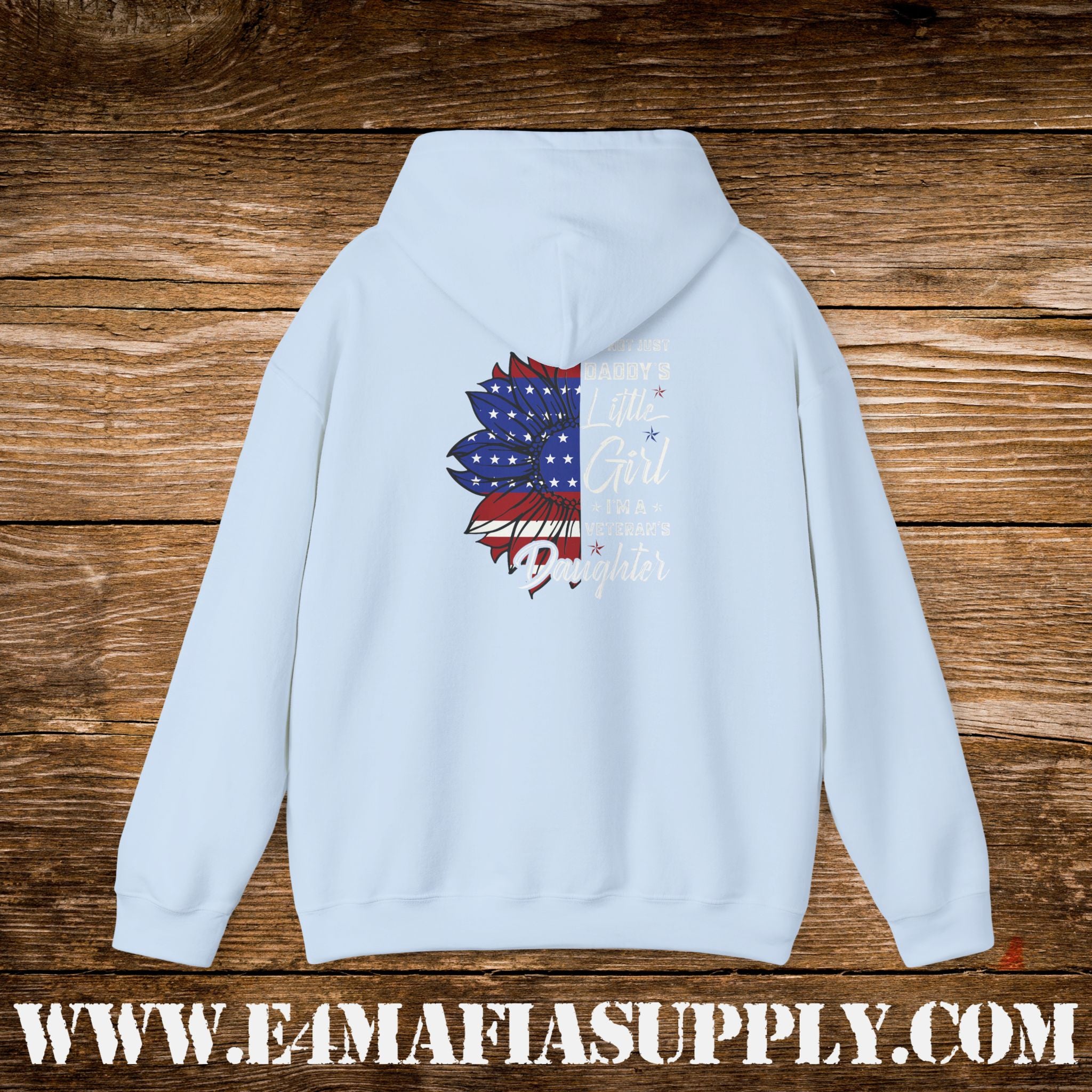 Daddy’s Little Girl I’m a Veteran’s Daughter Hoodie